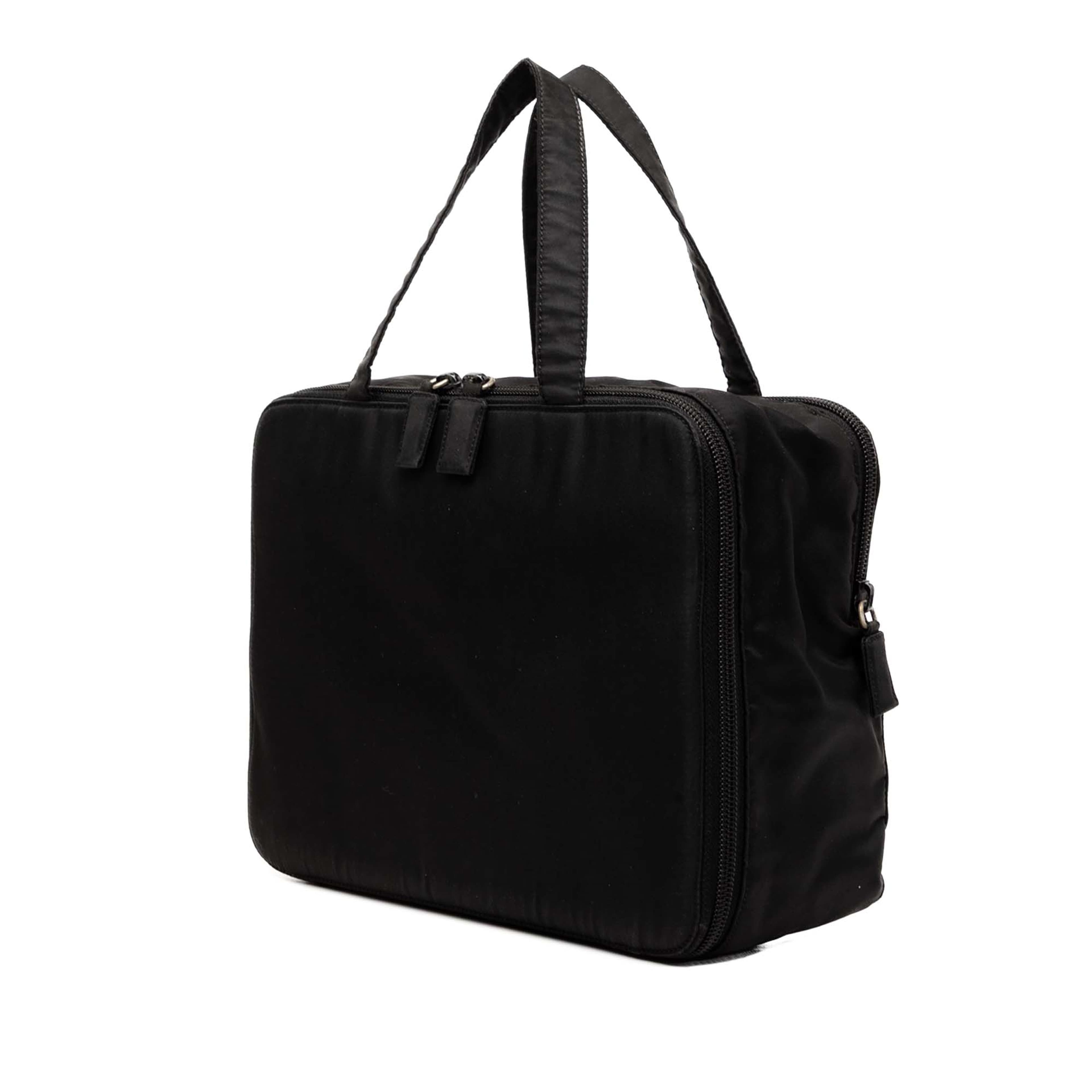Prada Tessuto Handbag, från Luxclusif, i färgen black. Klicka för att öppna bilden i stort format