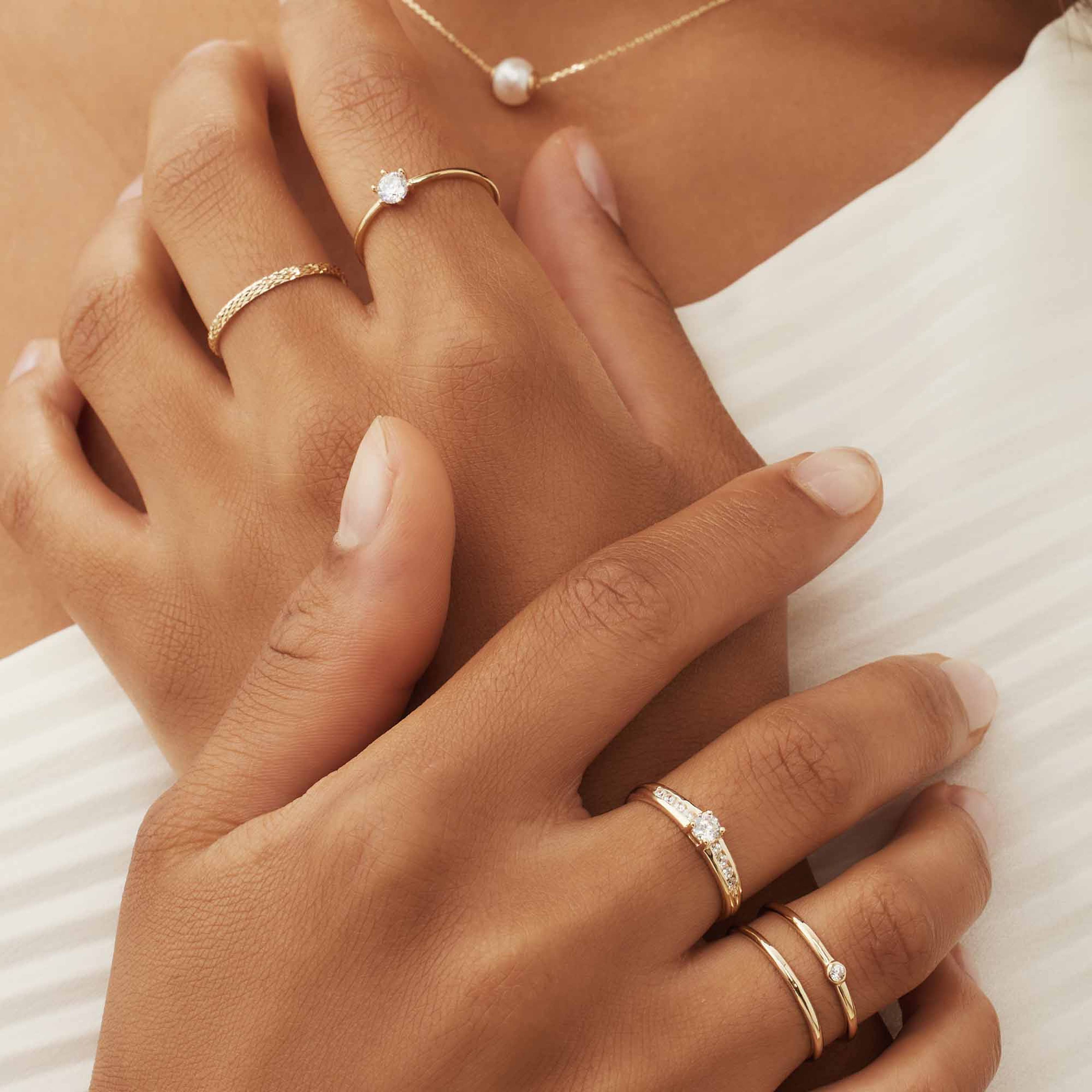 Isabel Bernard 14 Karat Gold Ring