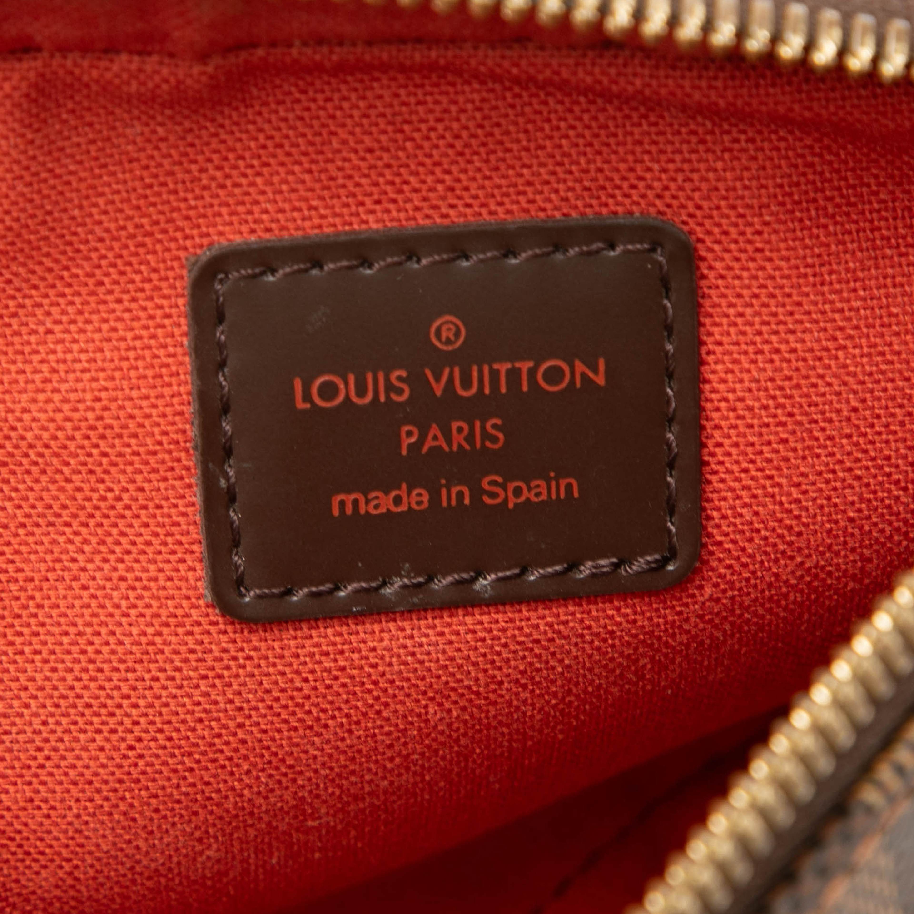 Louis Vuitton Damier Ebene Geronimos, från Luxclusif, i färgen brun. Klicka för att öppna bilden i stort format