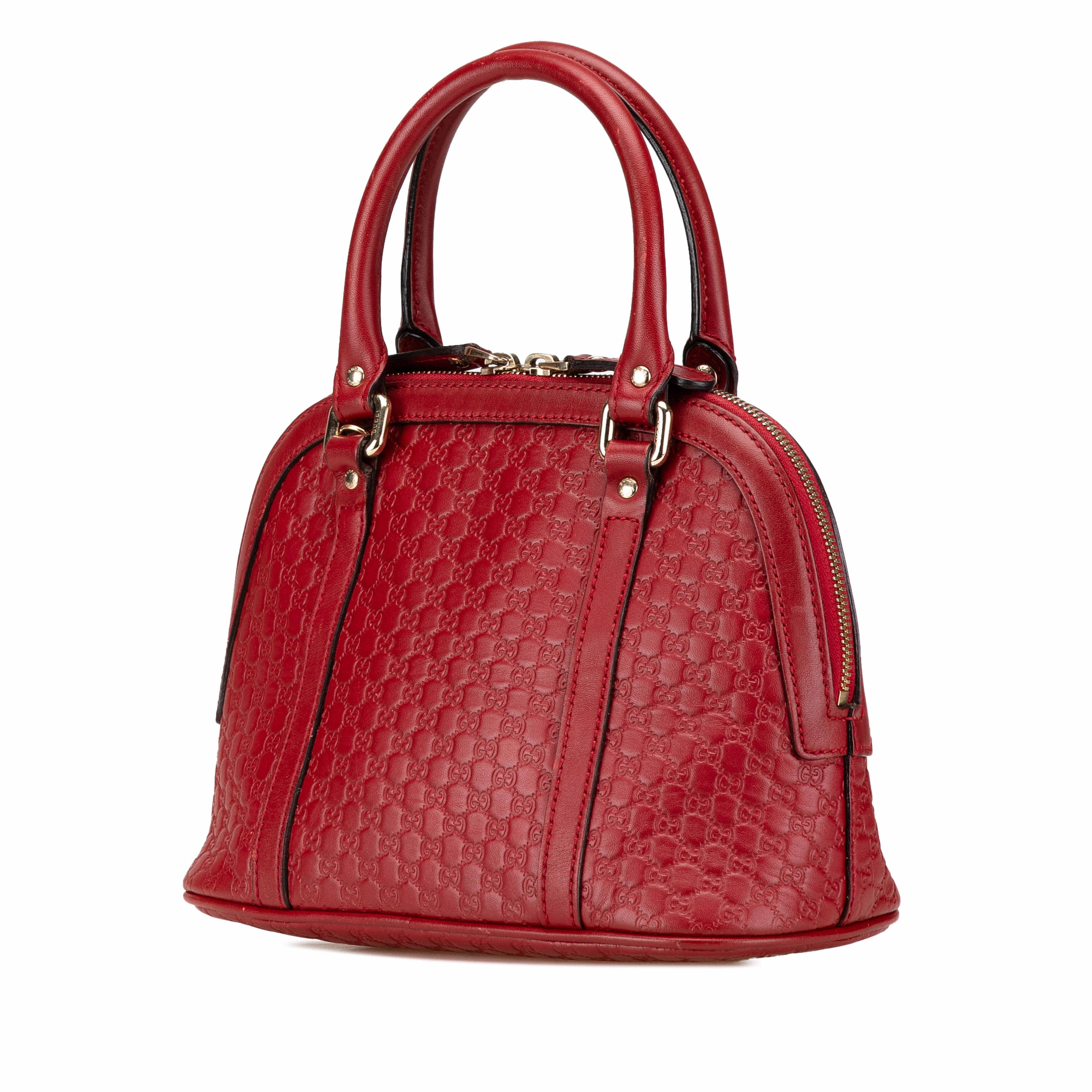 Gucci Mini Microguccissima Dome Satchel