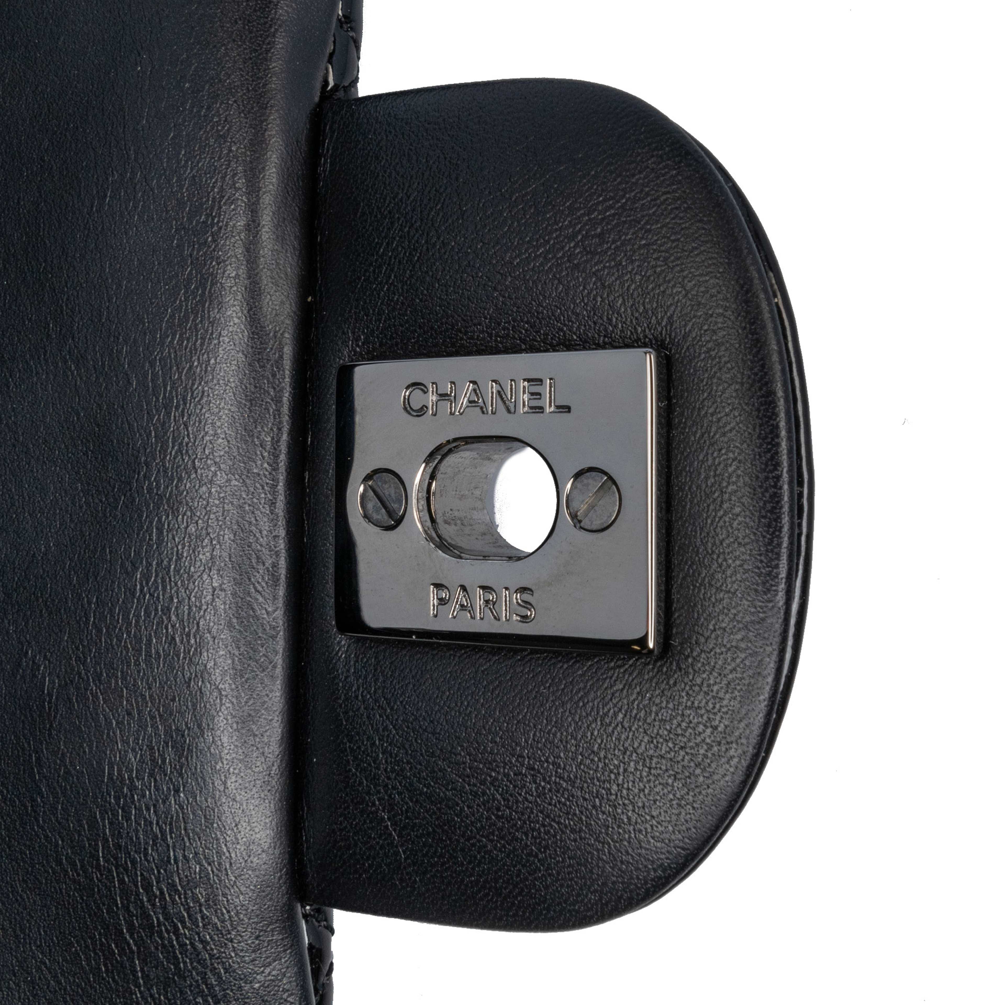 Chanel Mini Rectangular Classic Patent Single Flap