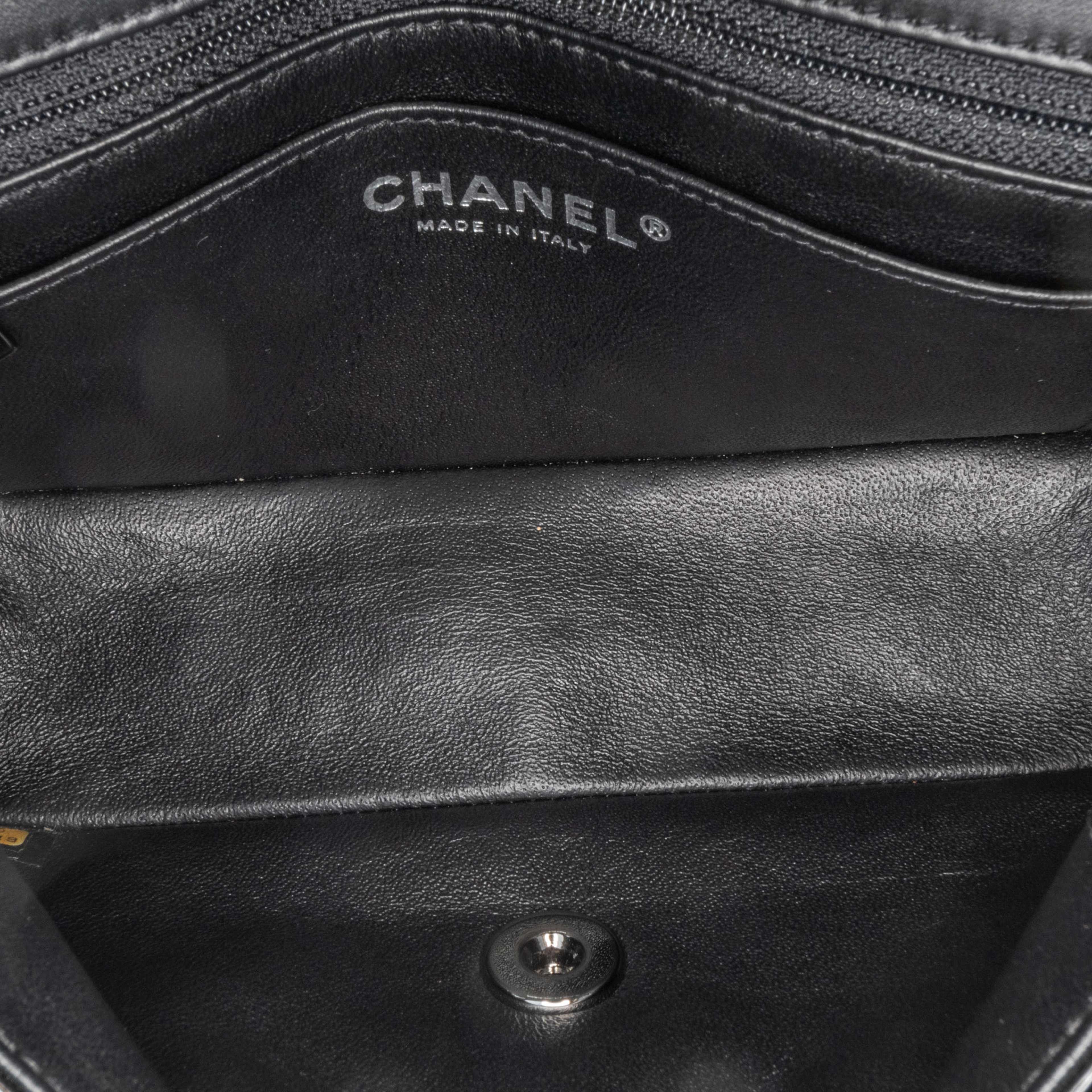 Chanel Mini Rectangular Classic Patent Single Flap