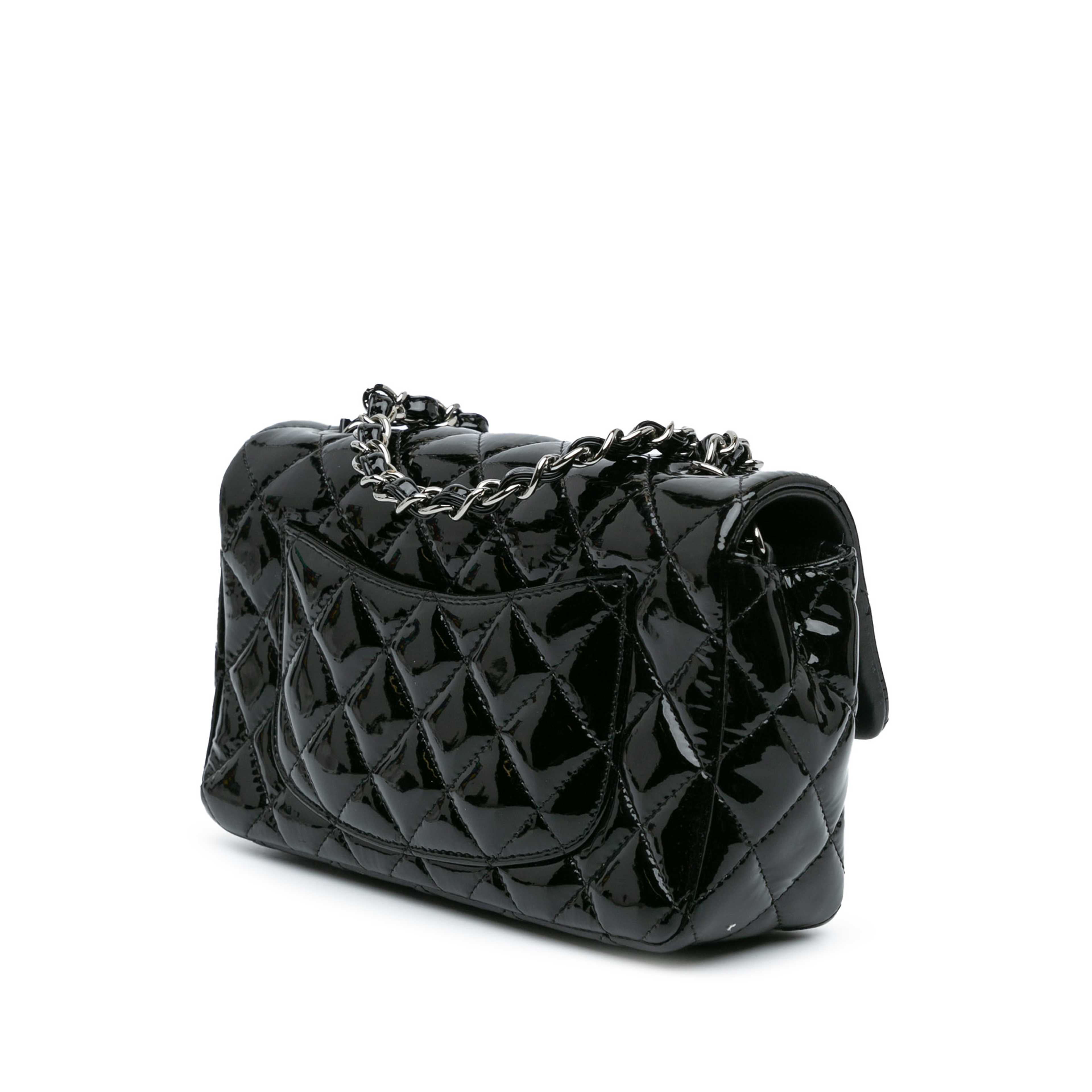 Chanel Mini Rectangular Classic Patent Single Flap