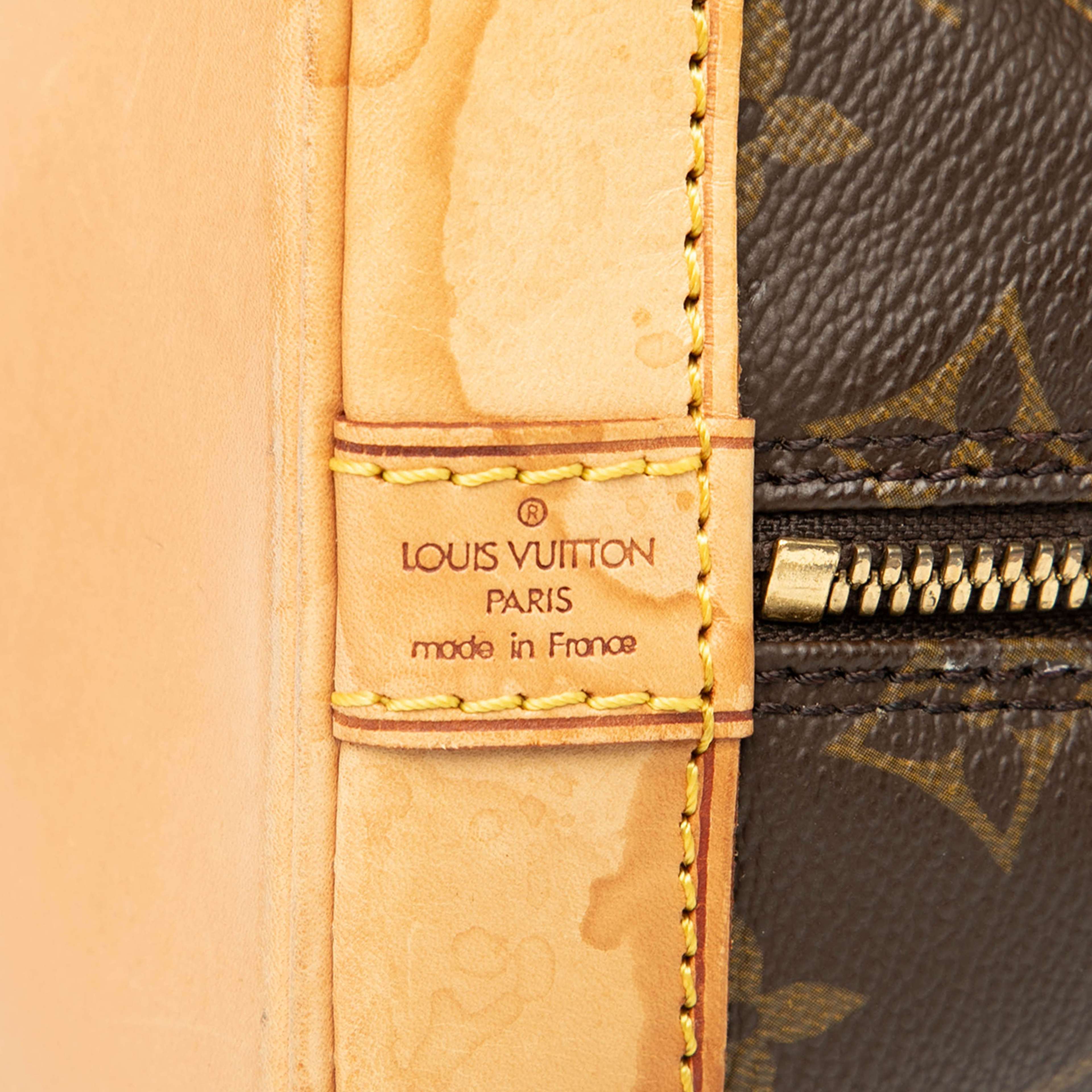 Louis Vuitton Monogram Alma Pm, från Luxclusif, i färgen brown. Klicka för att öppna bilden i stort format