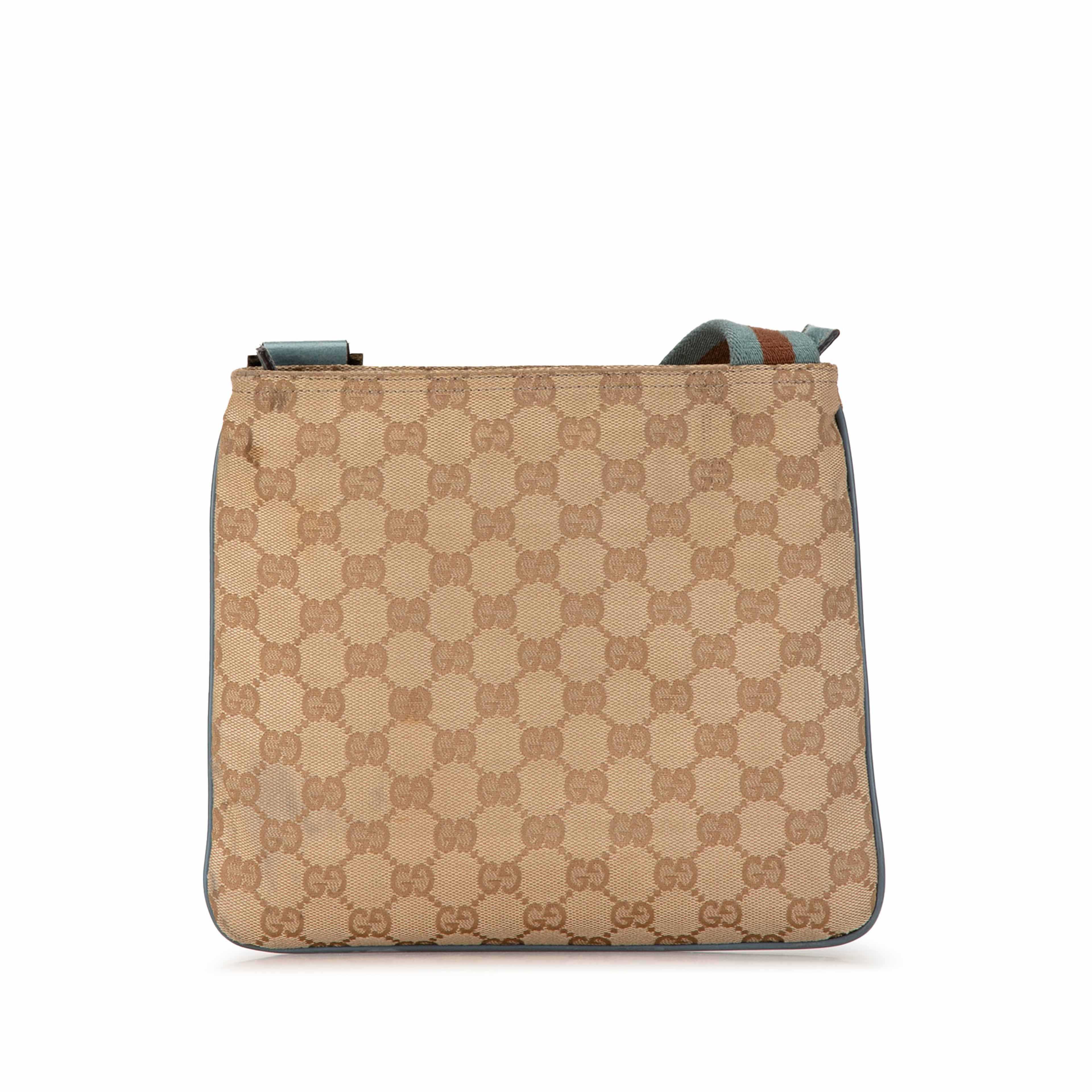 Gucci Gg Canvas Web Crossbody