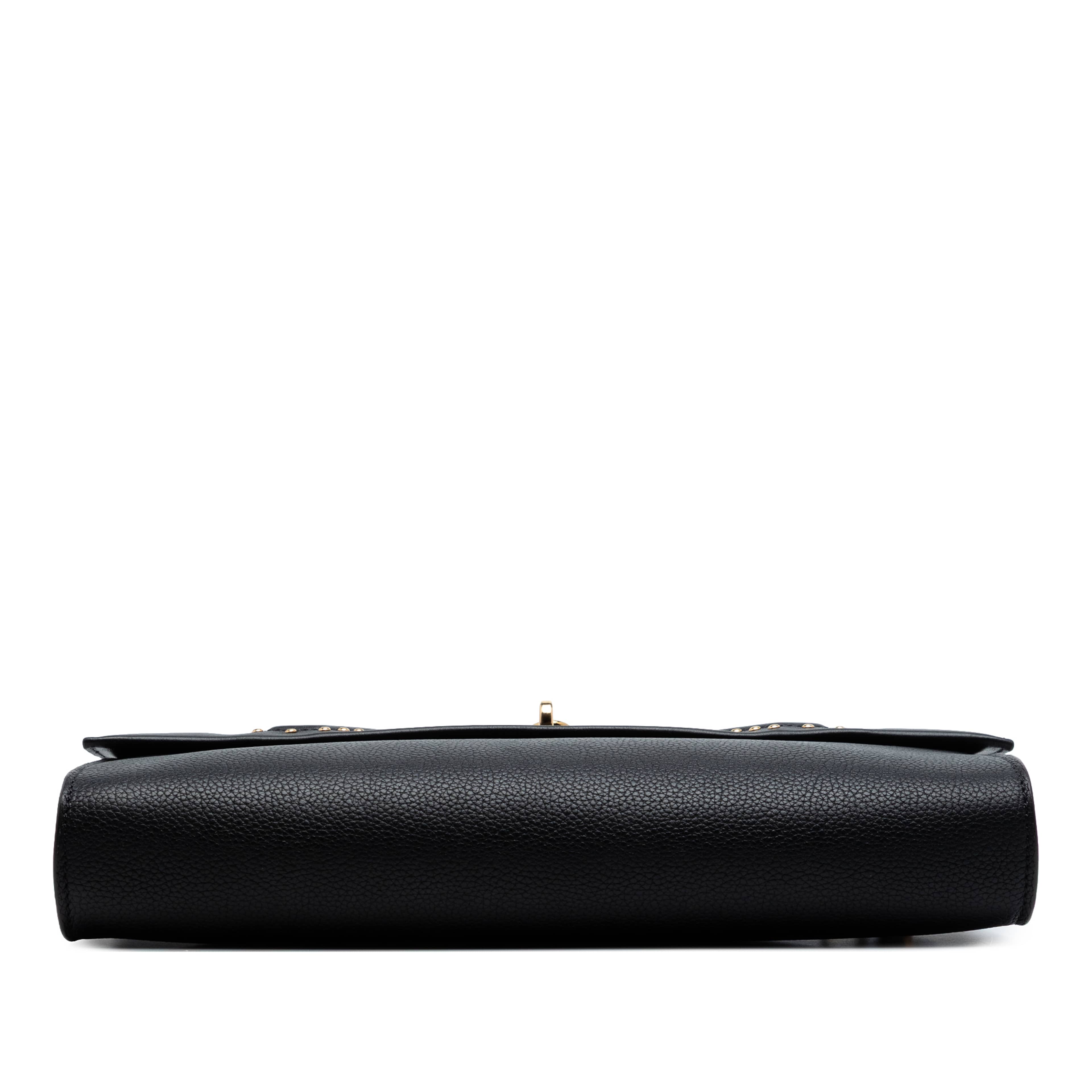 Louis Vuitton Taurillon City Steamer Pochette, från Luxclusif, i färgen black. Klicka för att öppna bilden i stort format
