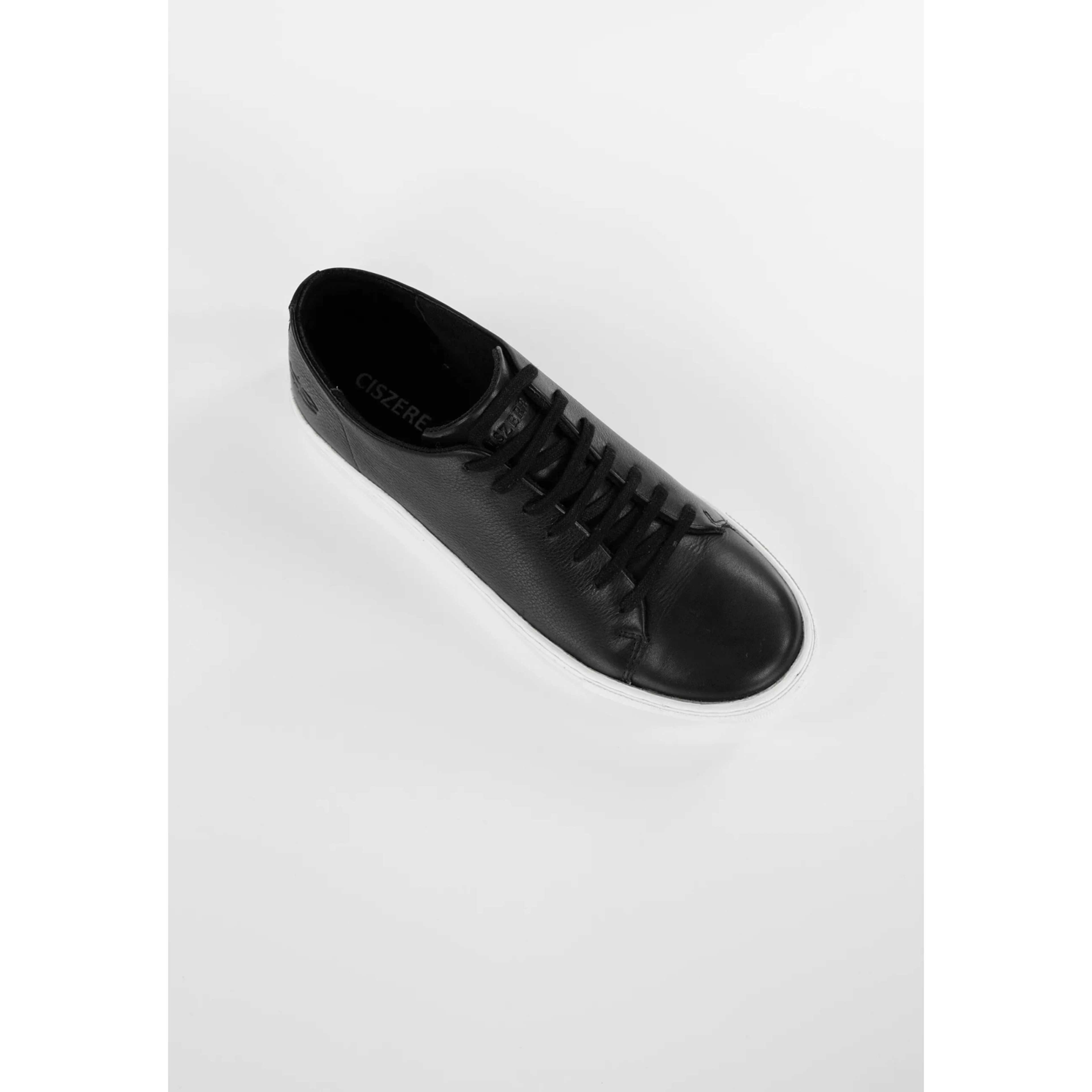 Dale Leather Sneaker - Black