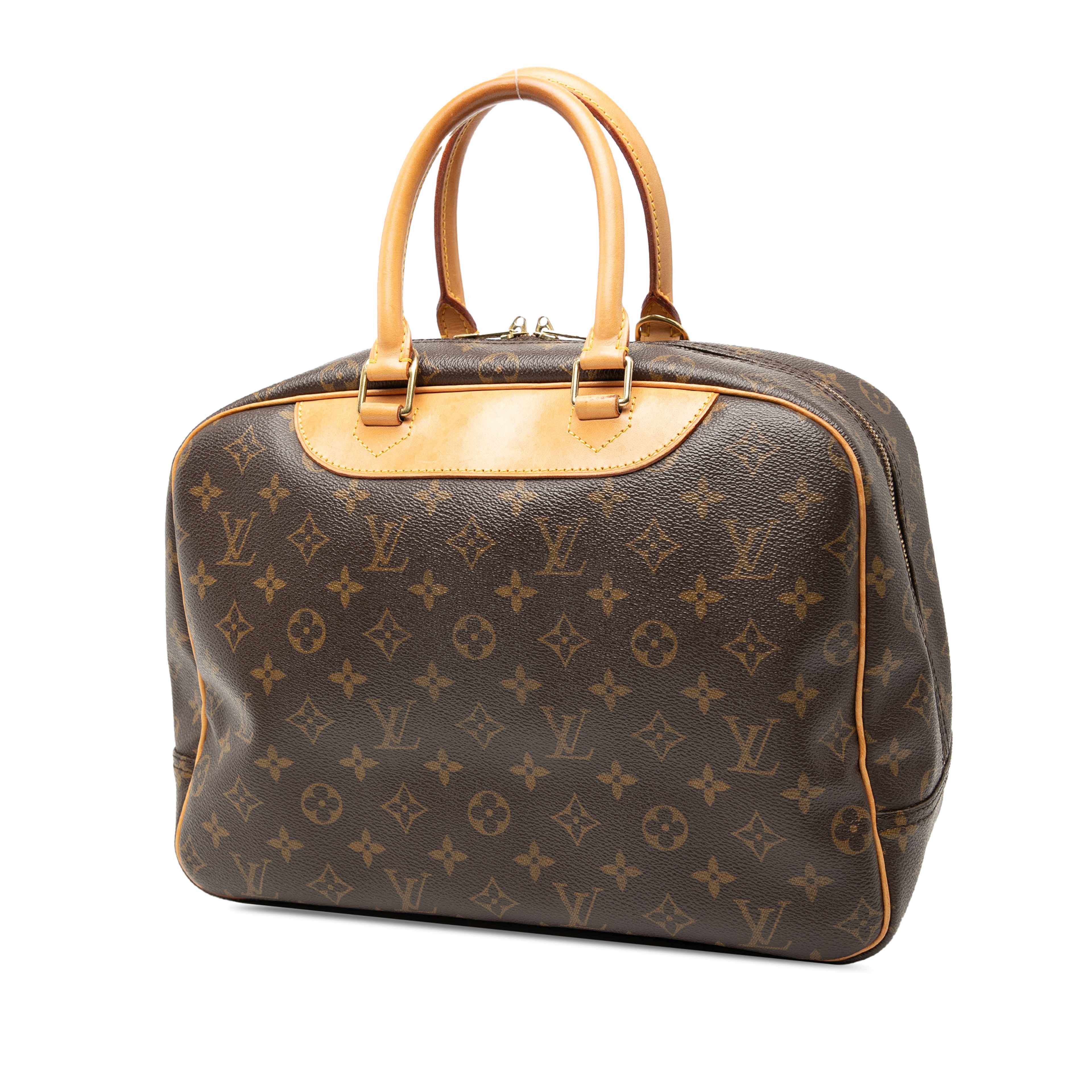 Louis Vuitton Monogram Deauville, från Luxclusif, i färgen brown. Klicka för att öppna bilden i stort format