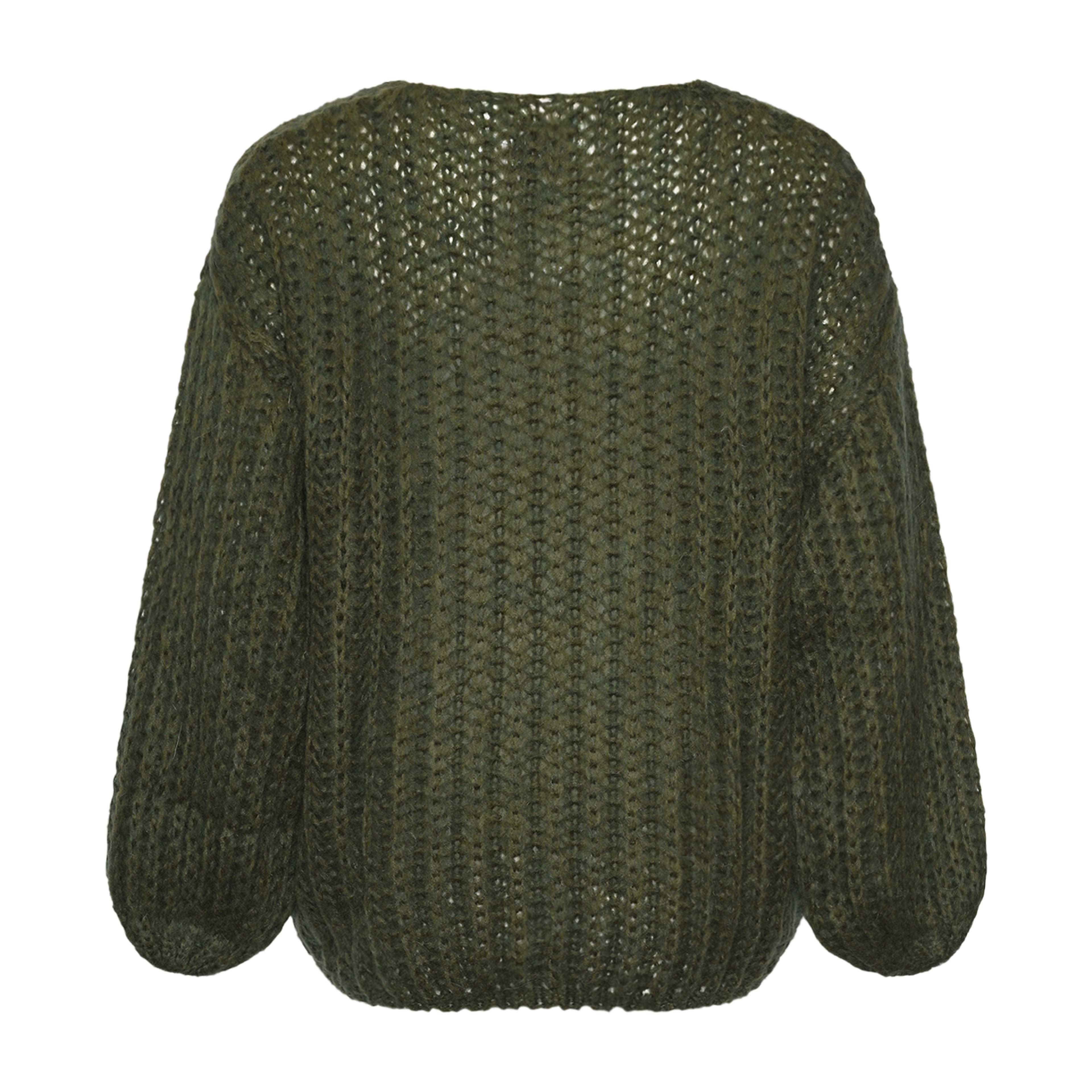 Joseph Knit Sweater - Army Green