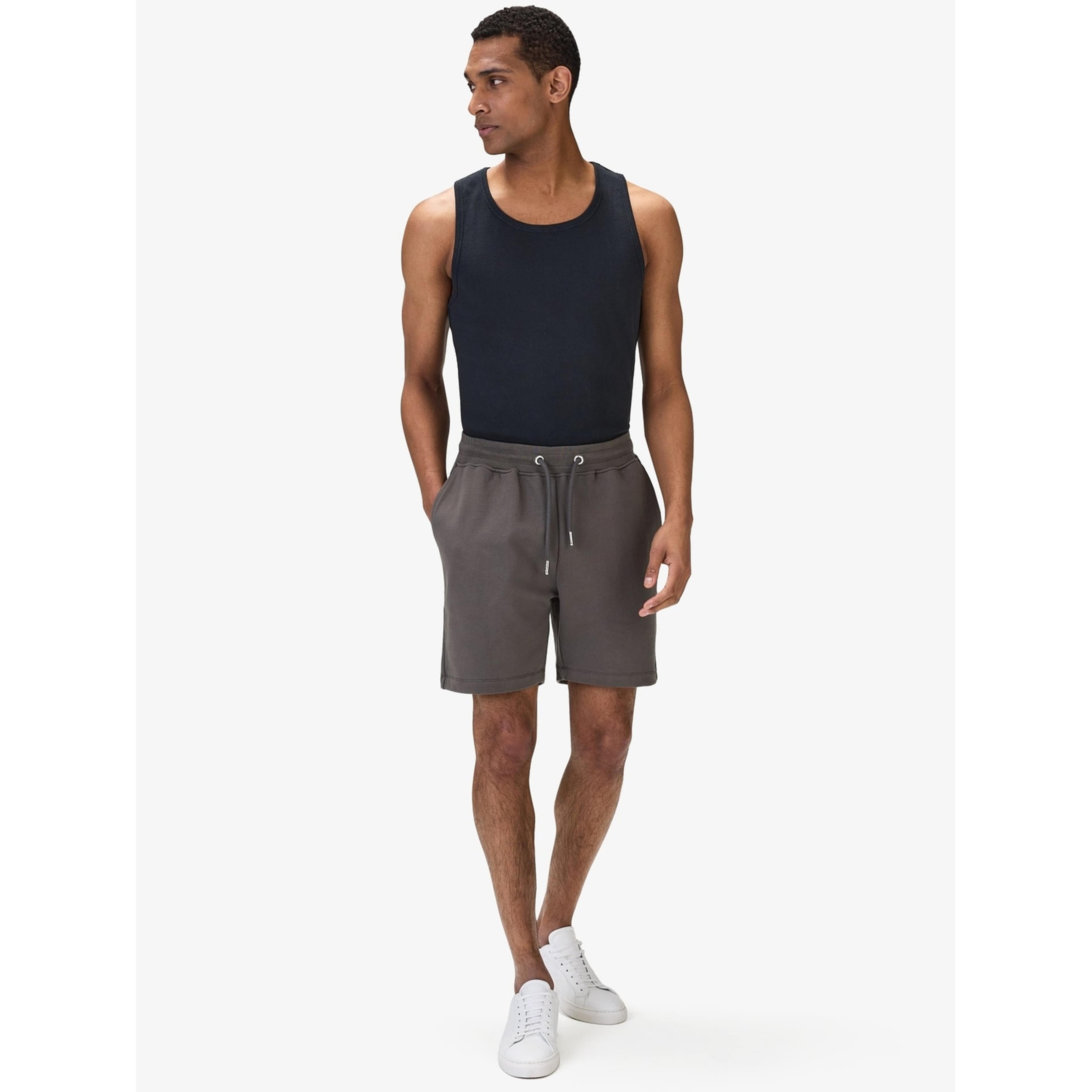 Cotton Drawstring Sweat Shorts