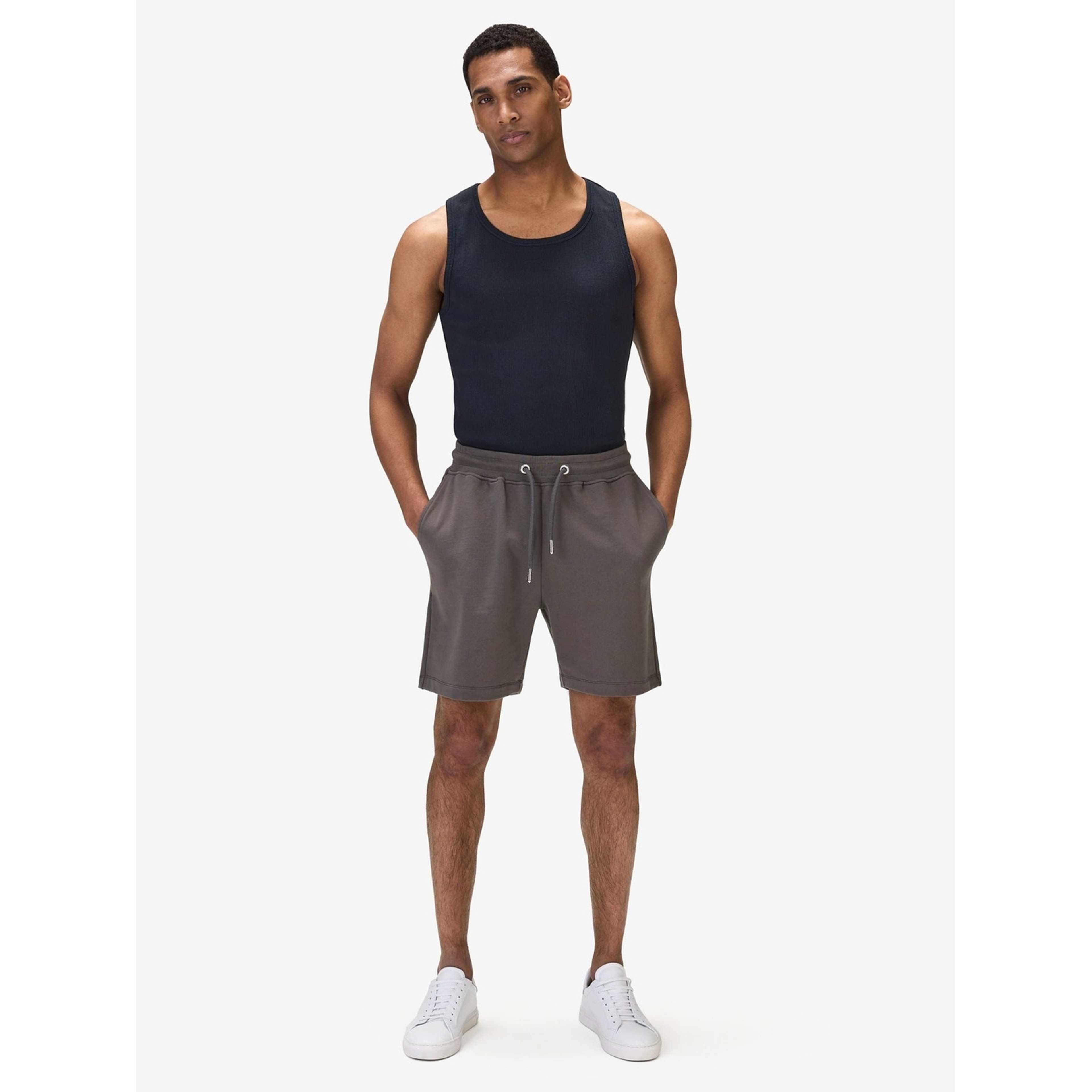 Cotton Drawstring Sweat Shorts