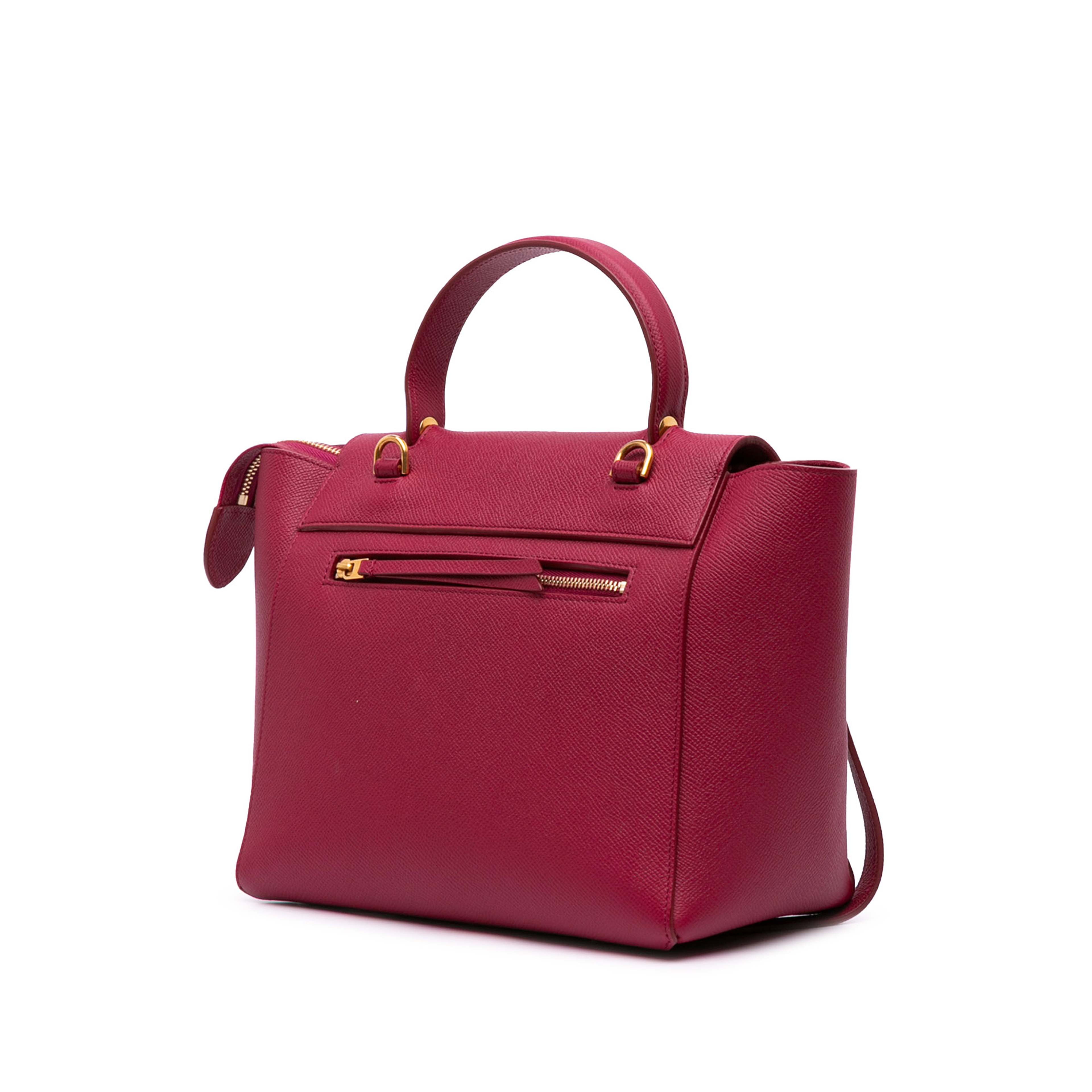 Celine Micro Grained Calfskin Belt Bag