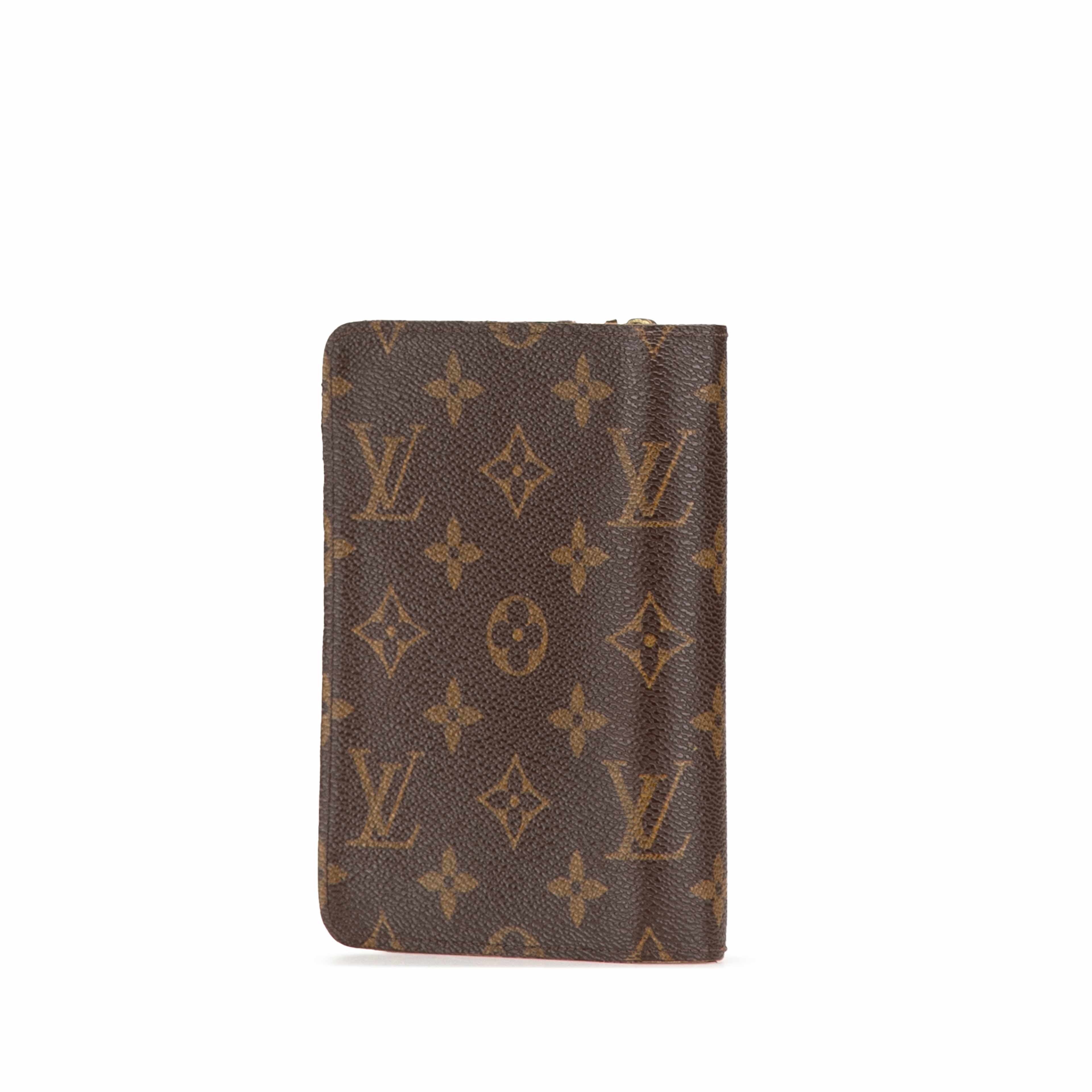 Louis Vuitton Monogram Porte Papier Zipped Wallet