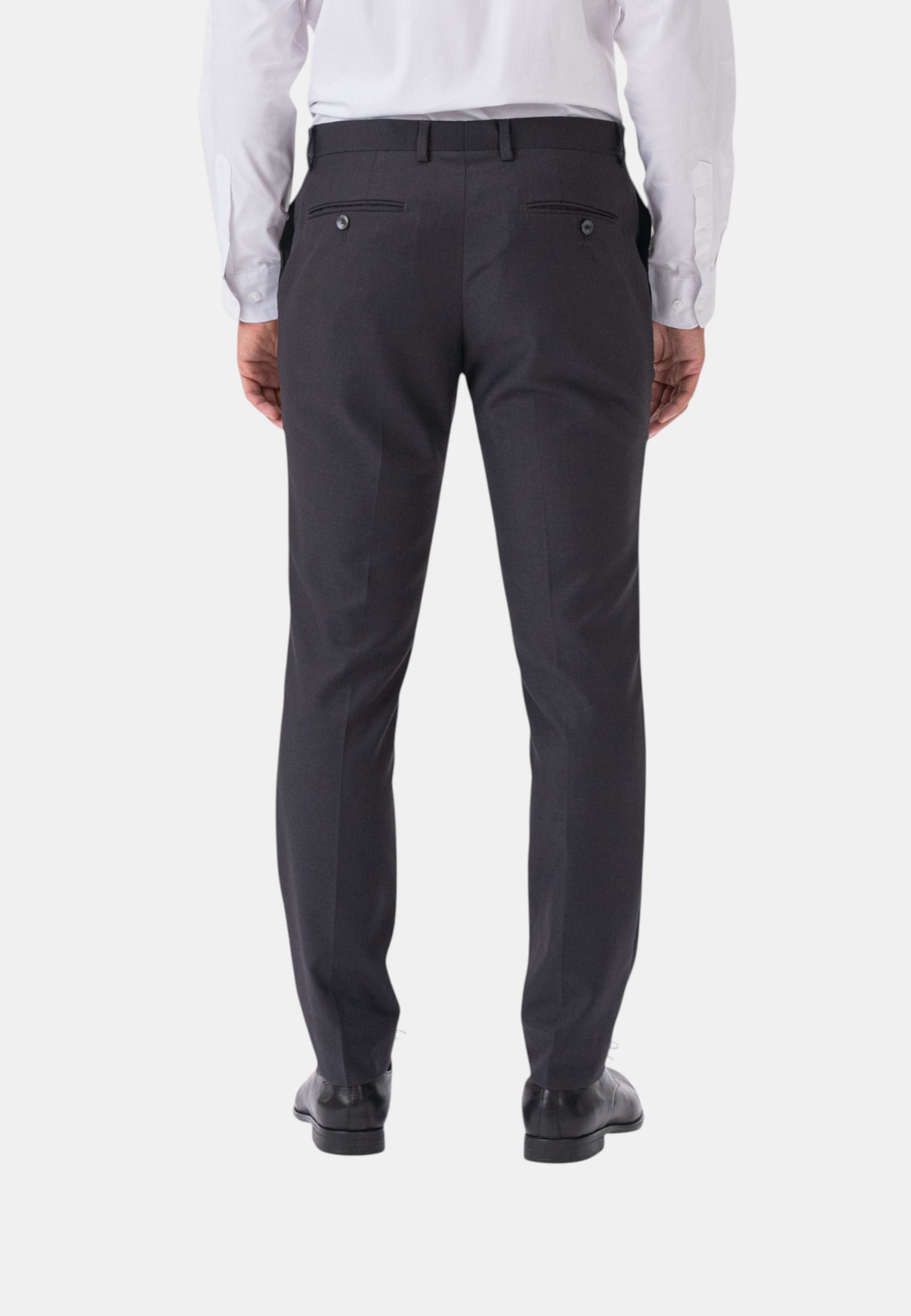 Premium Kostymbyxor, från TeeShoppen, i färgen gråbrun. Klicka för att öppna bilden i stort format