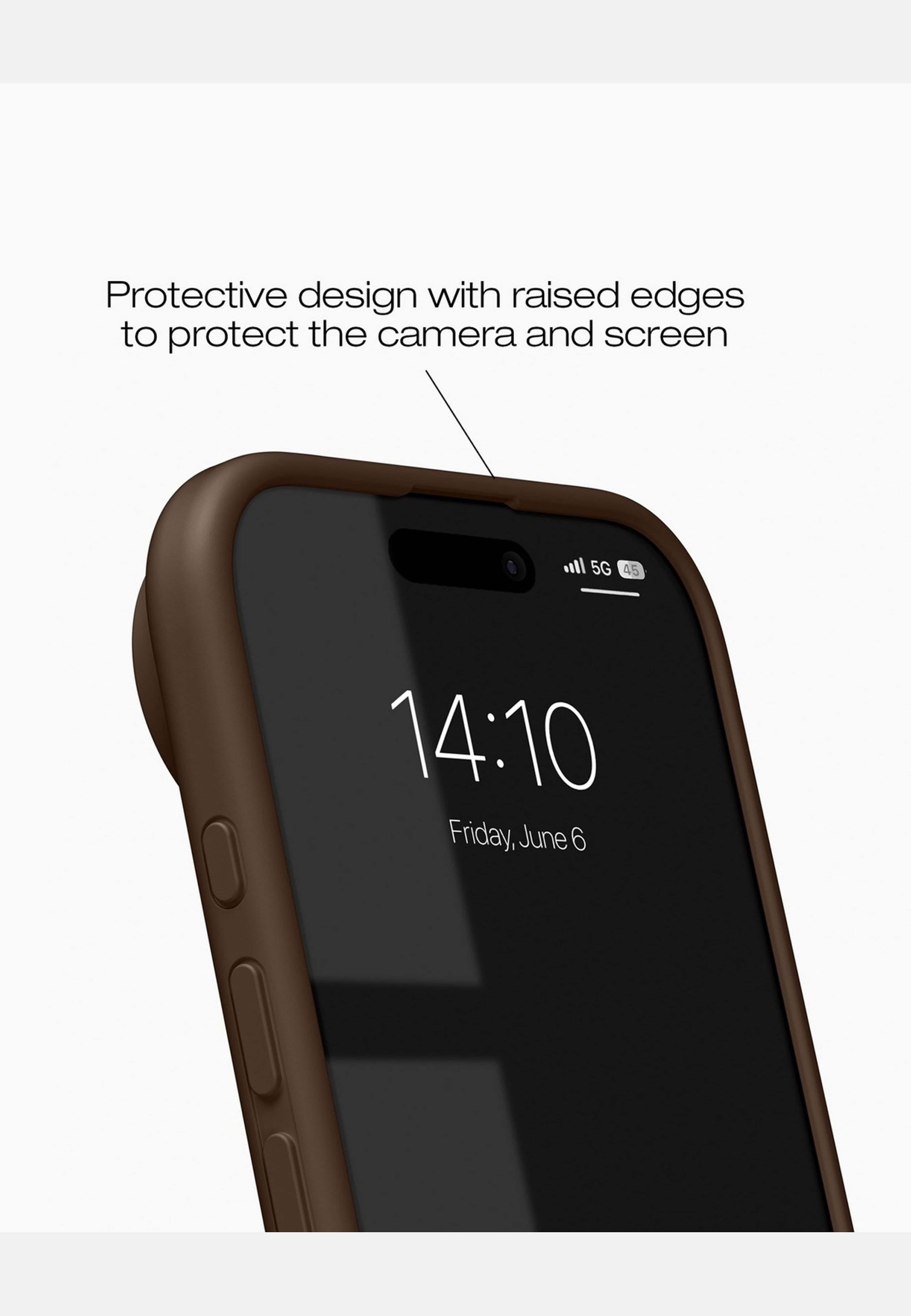 Silicone Case Magsafe Iphone, från Ideal Of Sweden, i färgen brown. Klicka för att öppna bilden i stort format