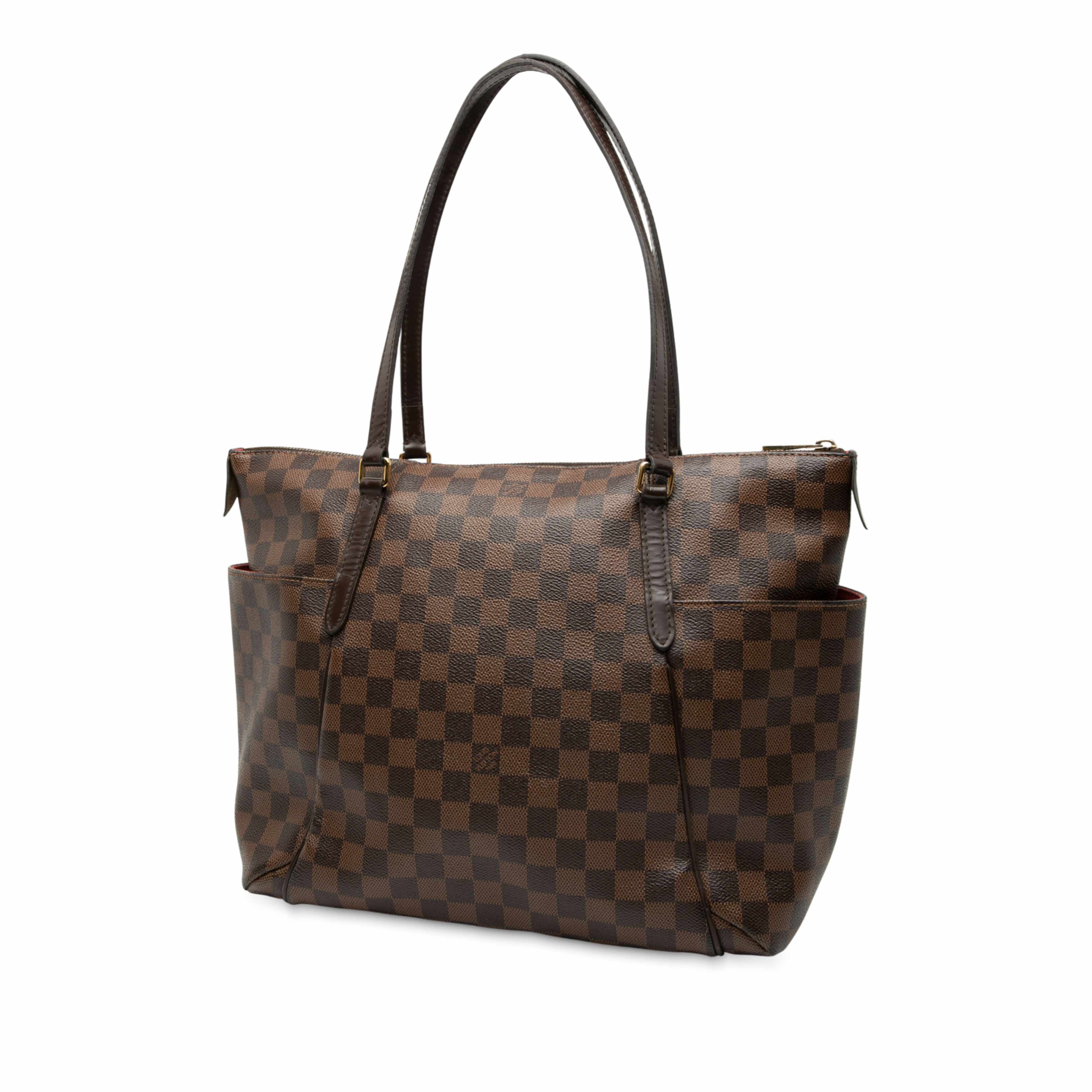 Louis Vuitton Damier Ebene Totally Mm, från Luxclusif, i färgen brown. Klicka för att öppna bilden i stort format