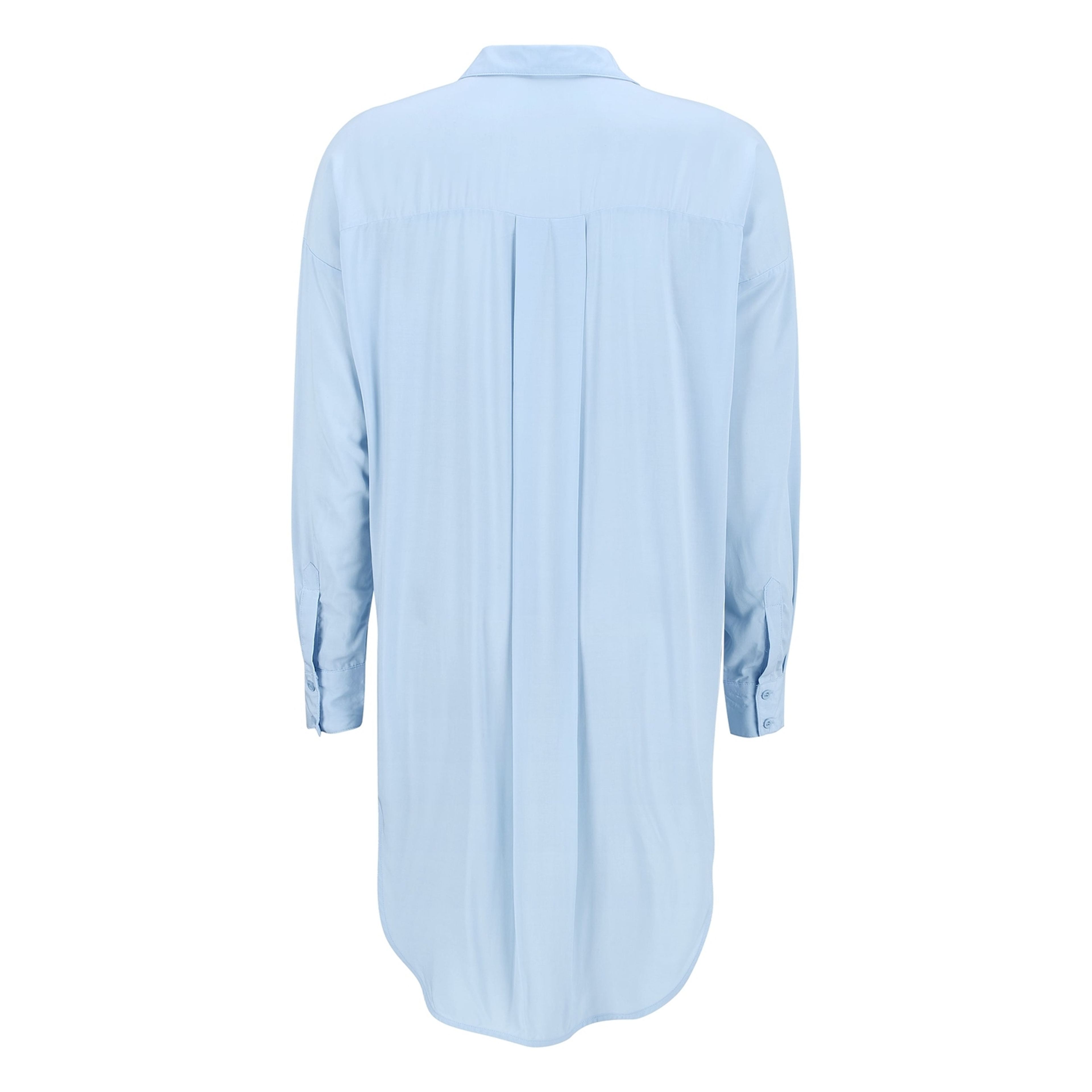 Srabia Midi Skirt, från Soft Rebels, i färgen cashmere blue. Klicka för att öppna bilden i stort format