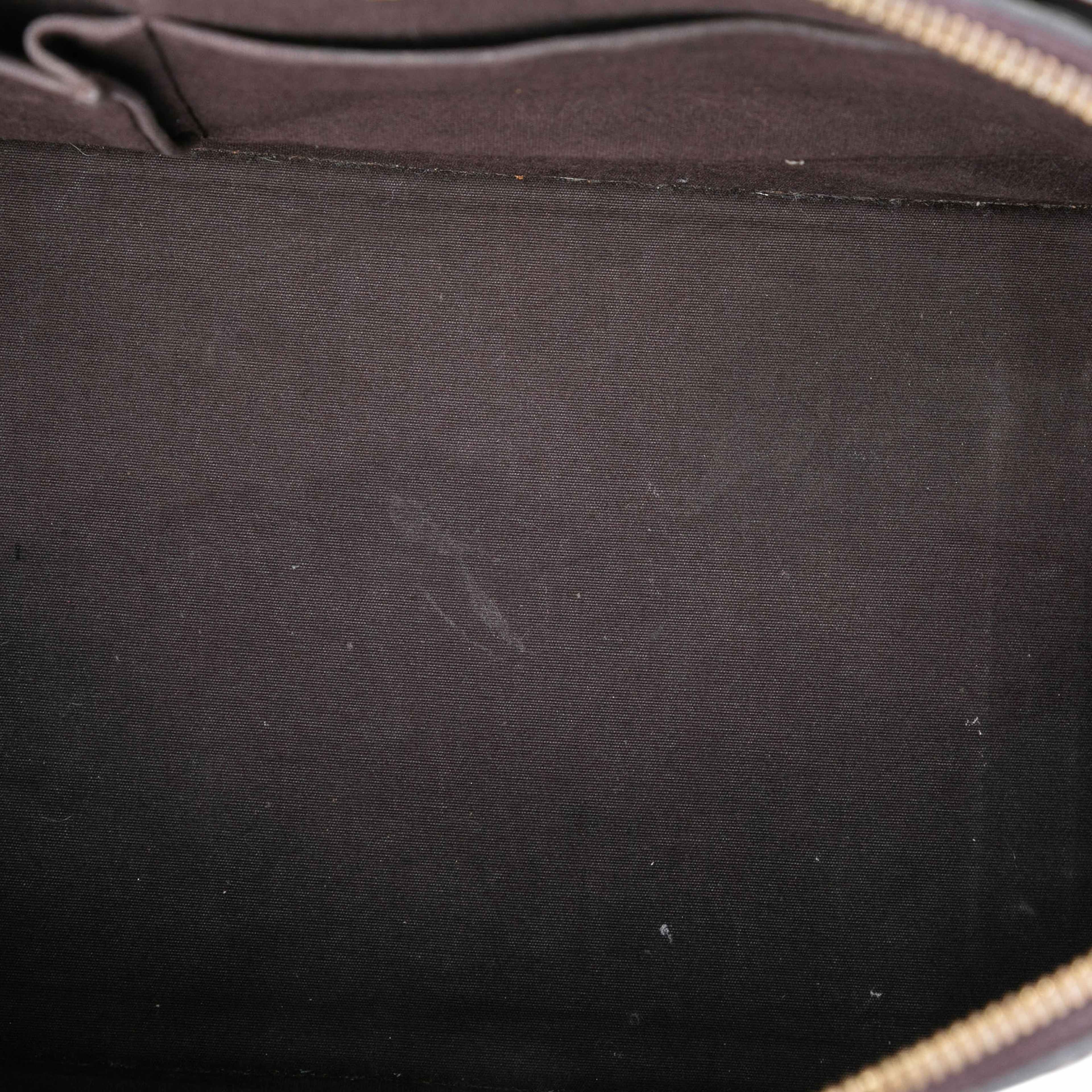 Louis Vuitton Monogram Vernis Alma Pm, från Luxclusif, i färgen purple. Klicka för att öppna bilden i stort format