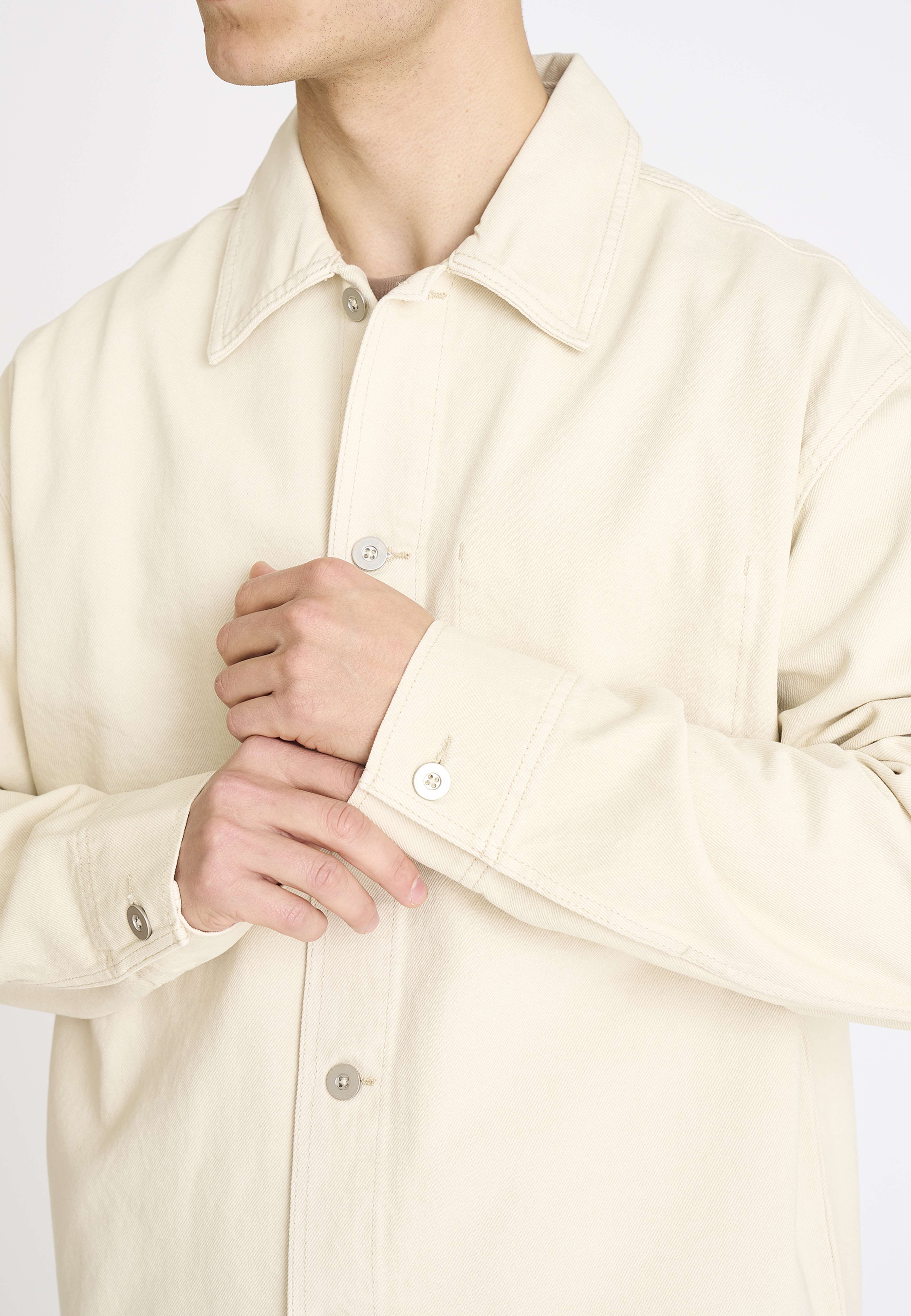Overshirt Armstrong Bomull, från Resteröds, i färgen white. Klicka för att öppna bilden i stort format