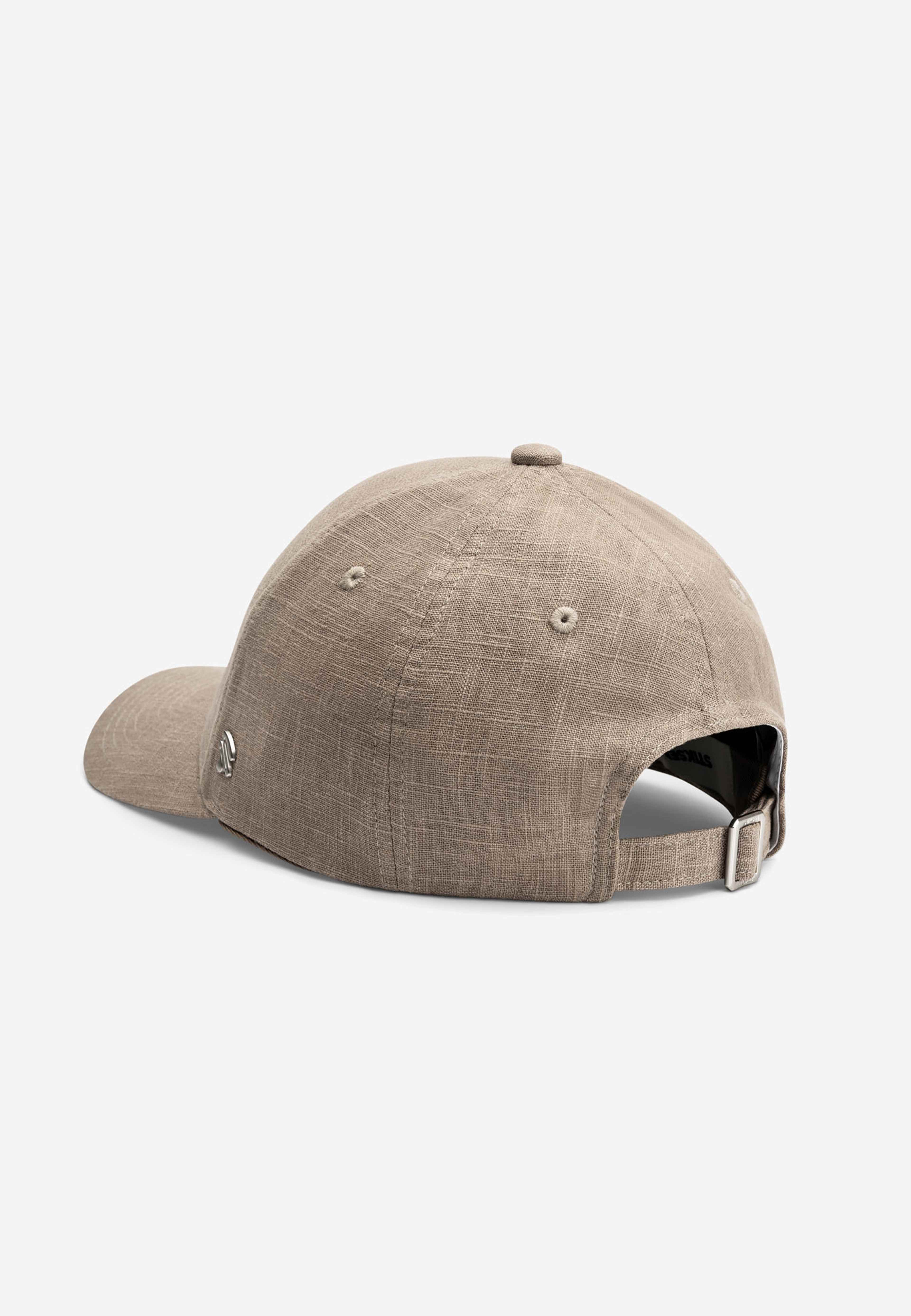 Baseball Cap 107 Linen, från Stiksen, i färgen ash. Klicka för att öppna bilden i stort format