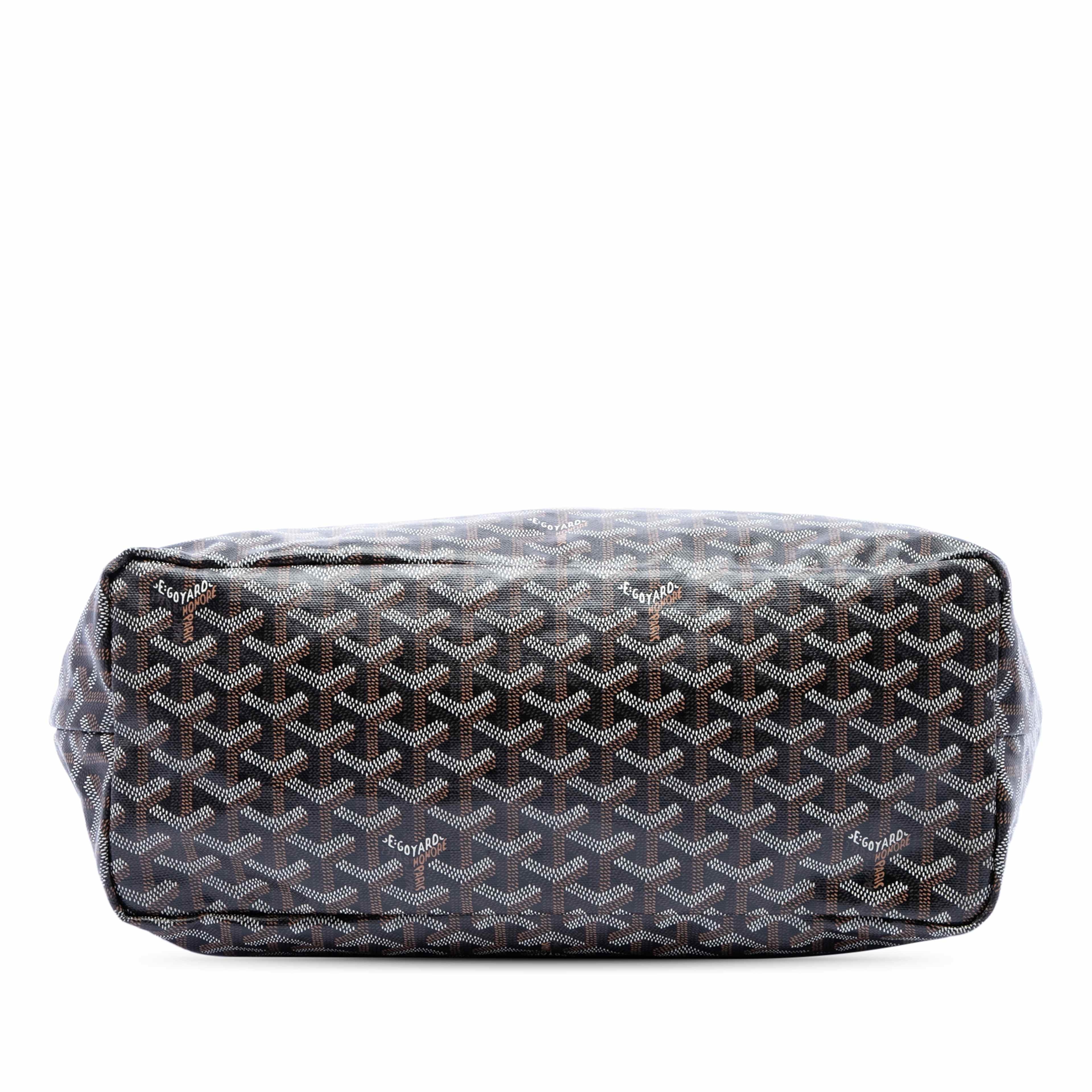 Goyard Goyardine Saint Louis Pm, från Luxclusif, i färgen black. Klicka för att öppna bilden i stort format