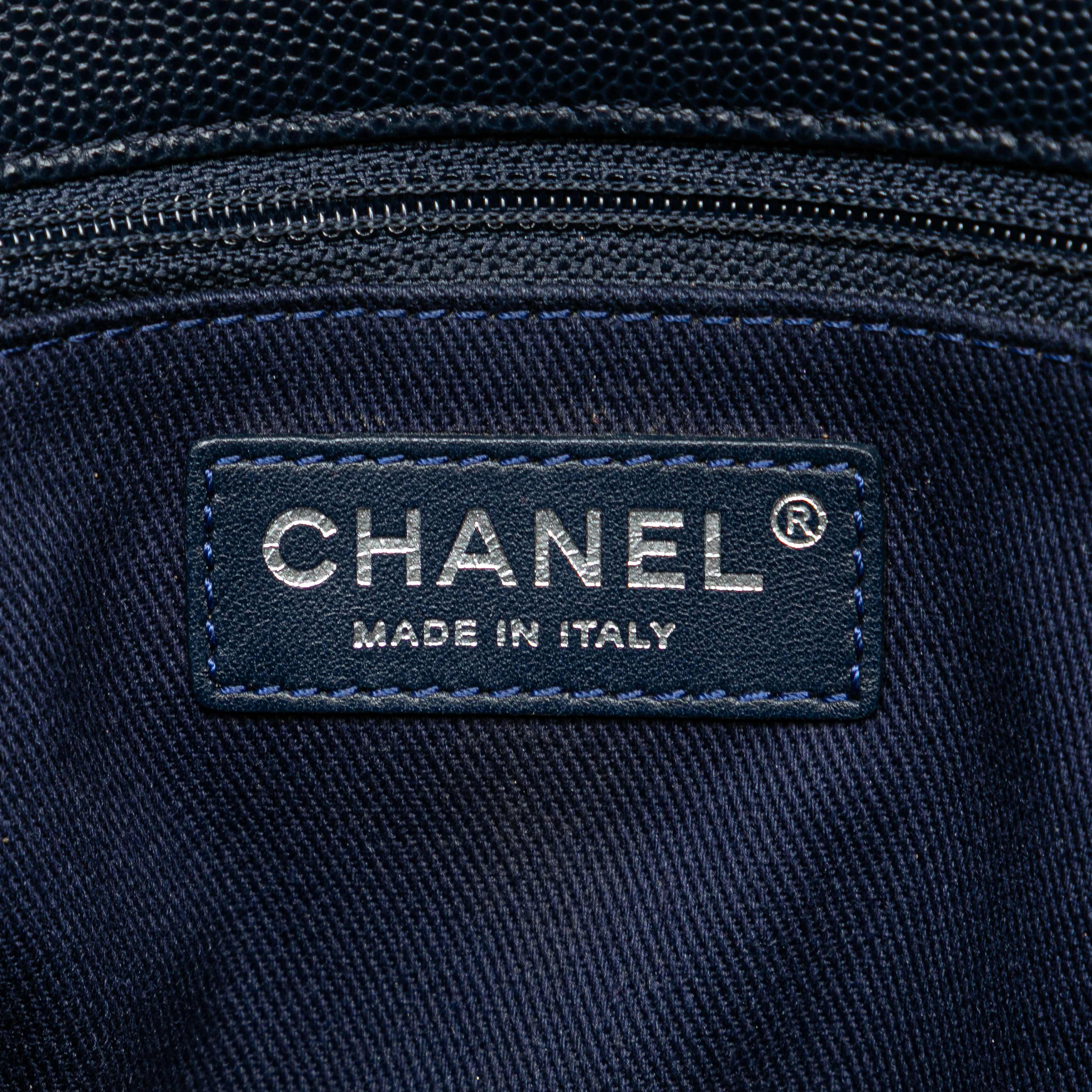 Chanel Large Caviar Coco Top Handle Bag