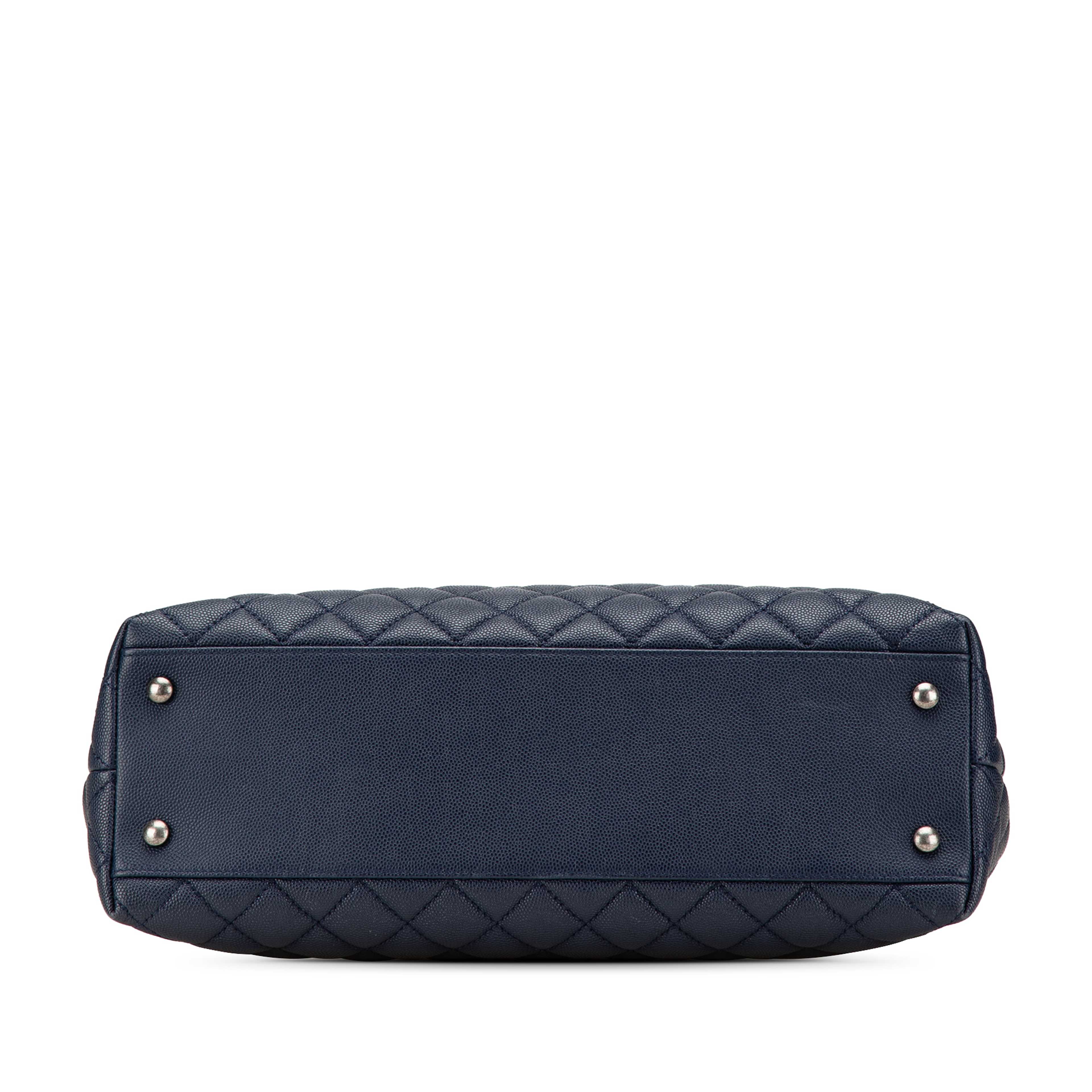 Chanel Large Caviar Coco Top Handle Bag