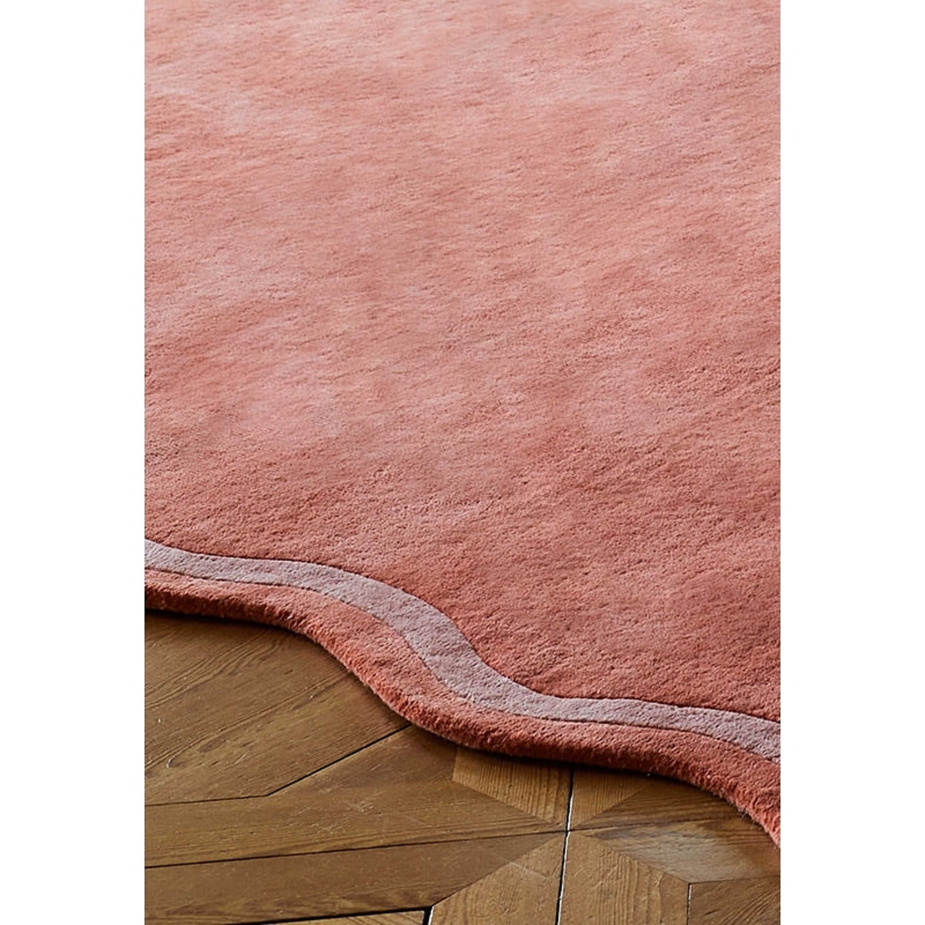 Scallop Ullmatta Watermelon Pink