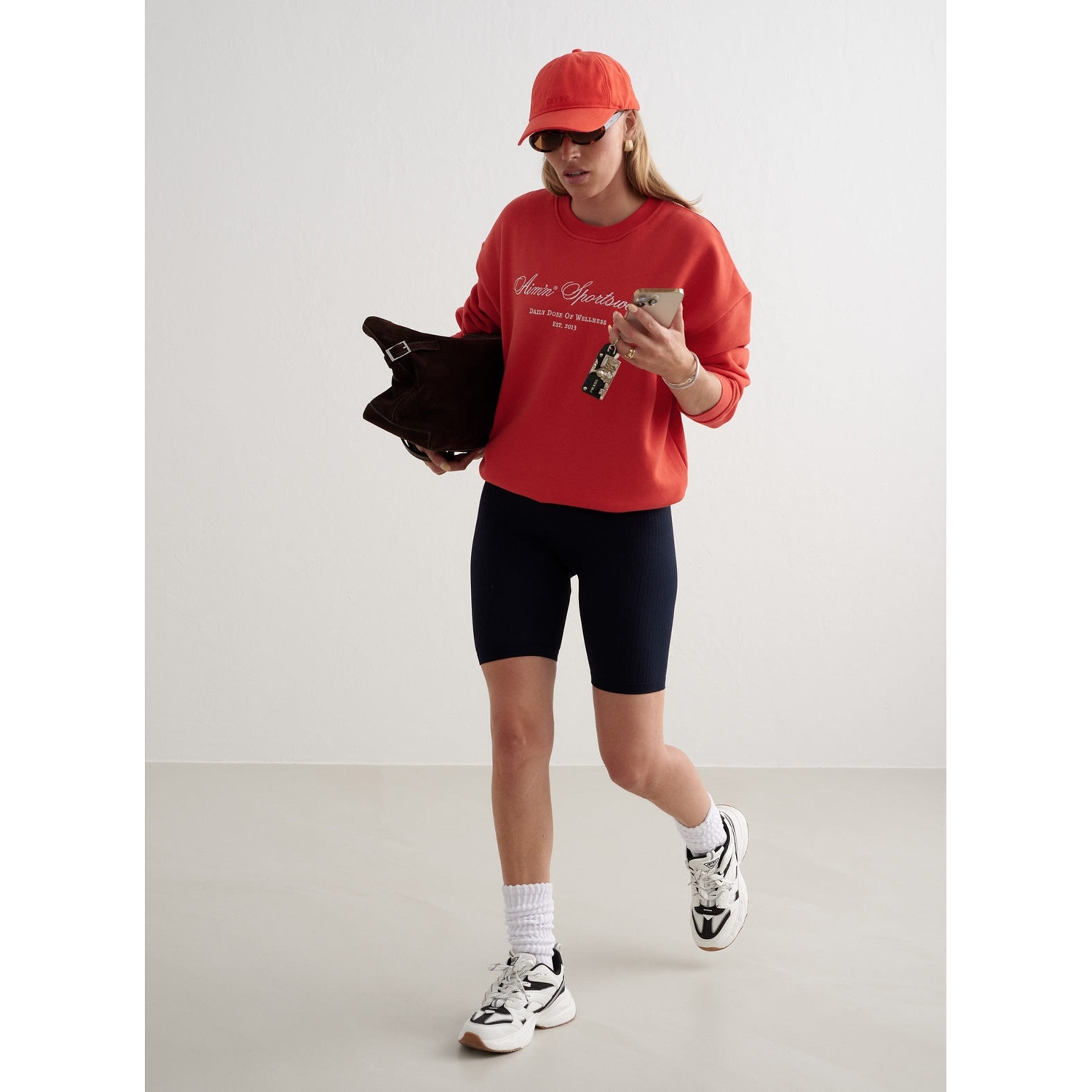 90's Red Heritage Sweatshirt