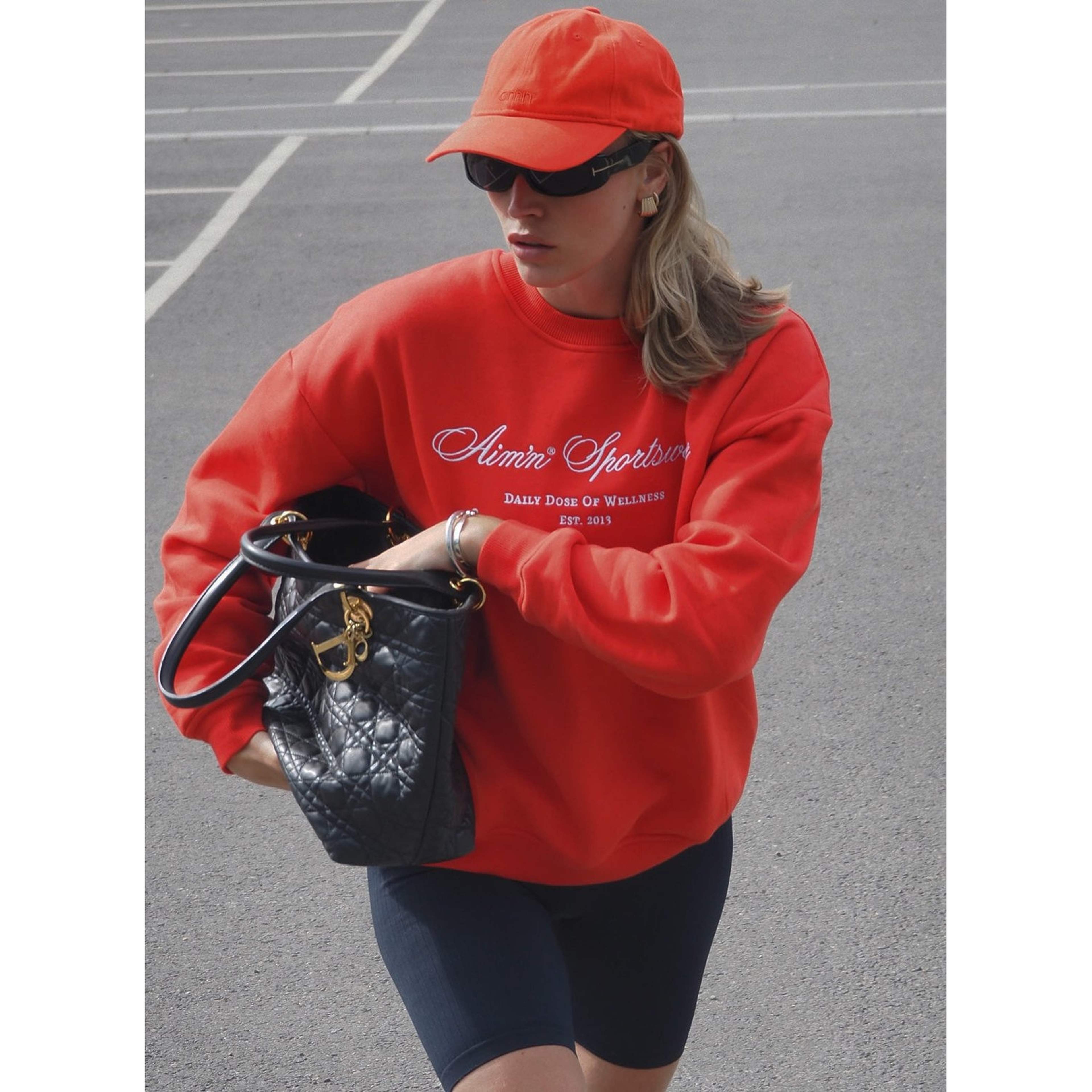 90's Red Heritage Sweatshirt