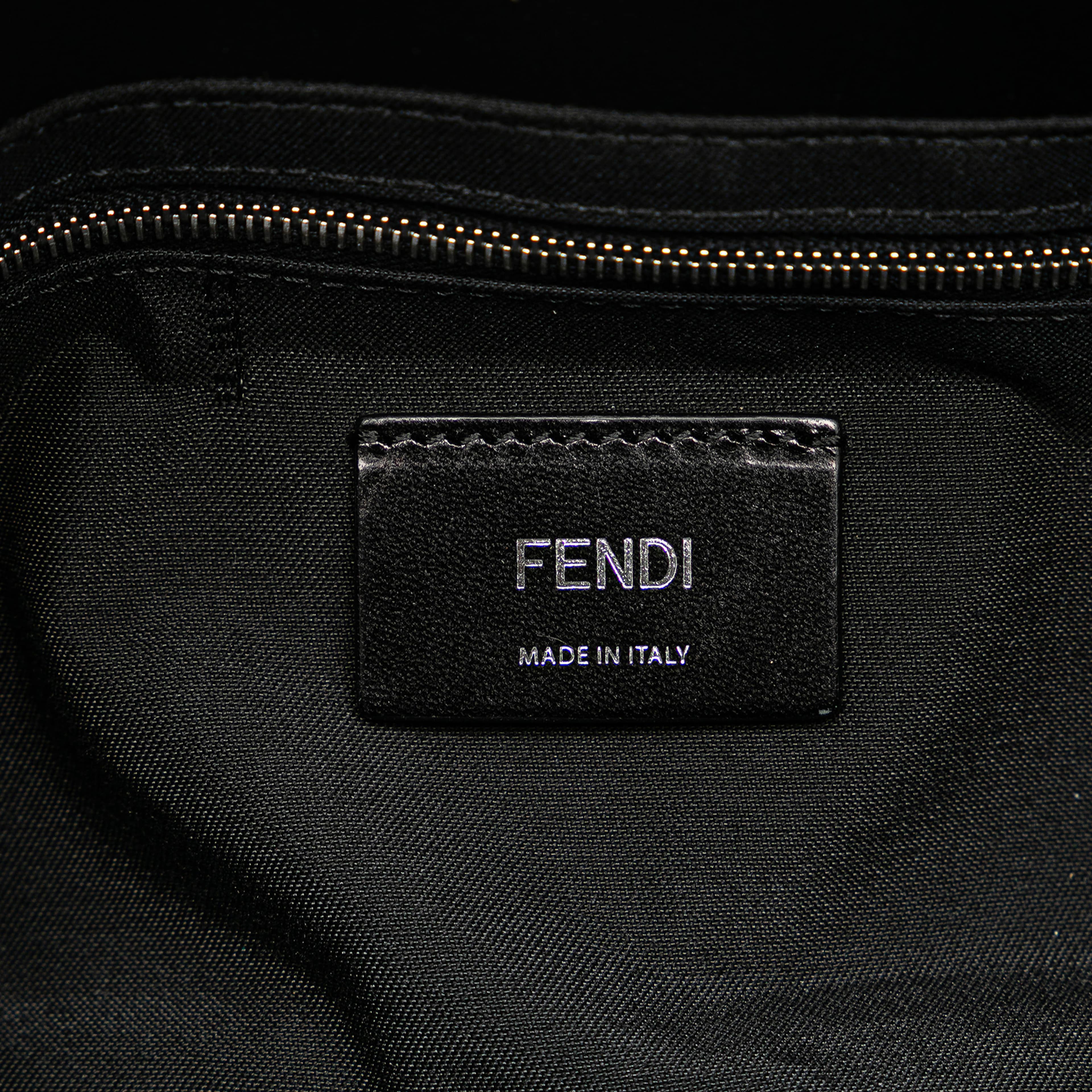 Fendi Nylon Karl Kollage Convertible Belt Baguette