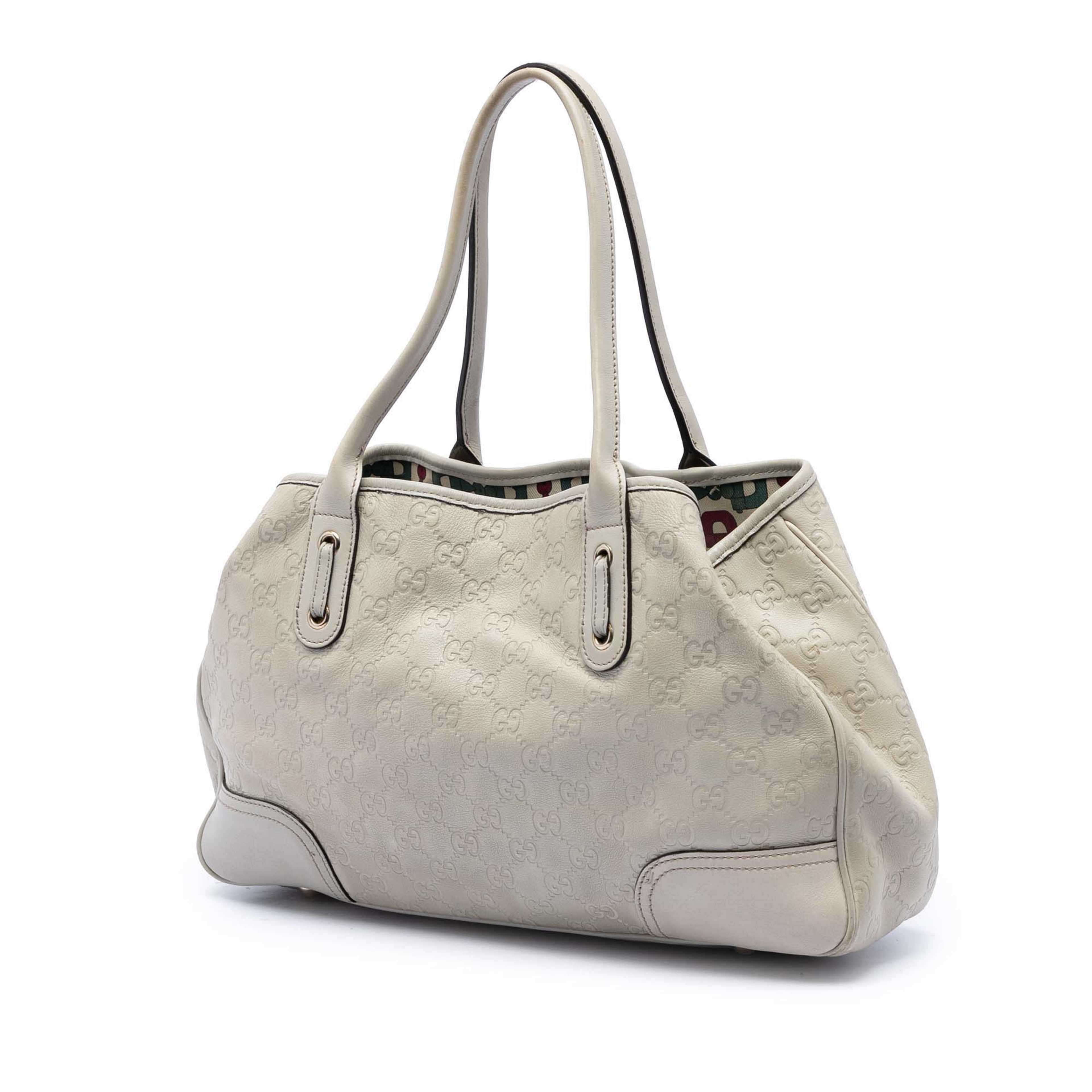 Gucci Guccissima Princy Tote, från Luxclusif, i färgen brun. Klicka för att öppna bilden i stort format