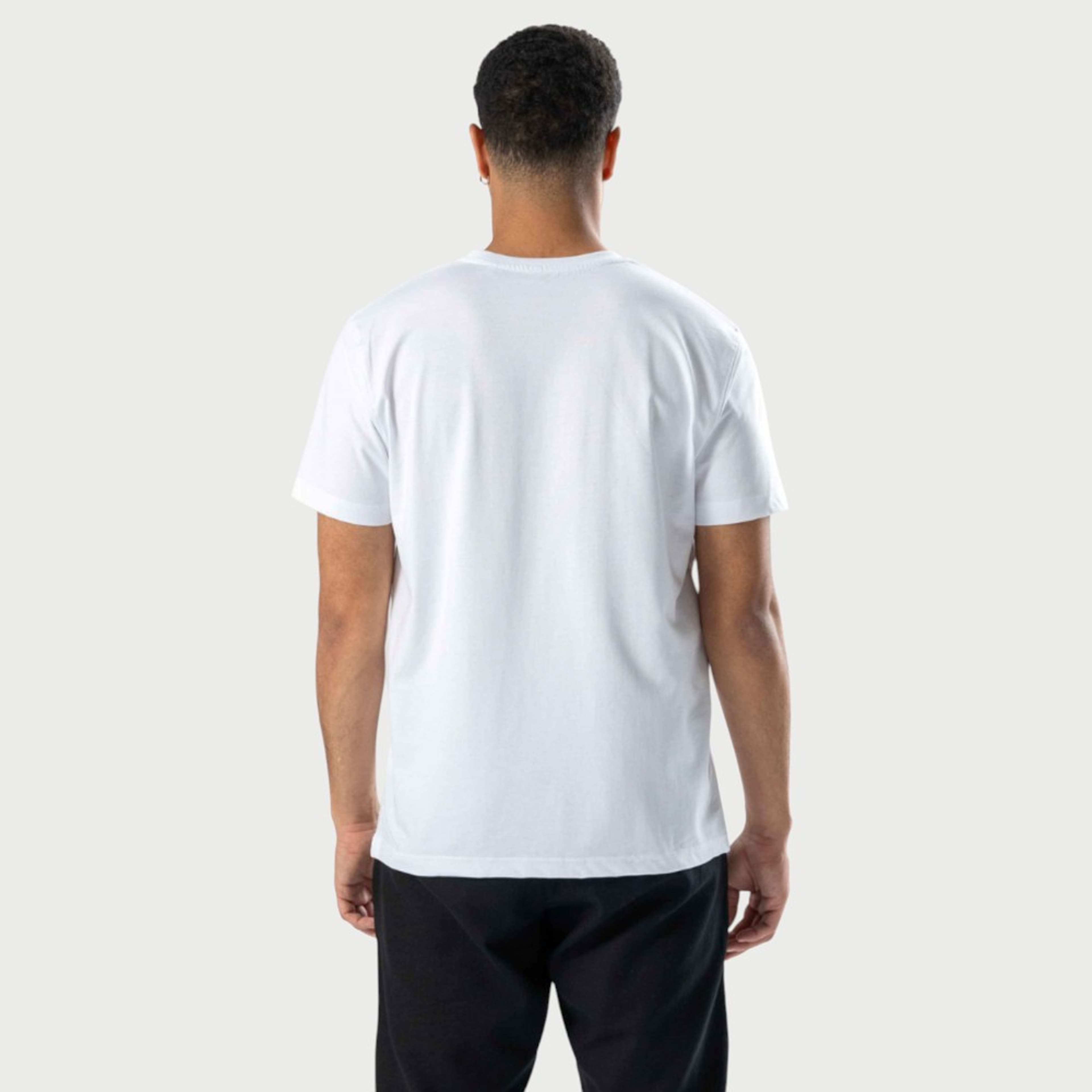 Vanlig T-shirt, från TeeShoppen, i färgen vit. Klicka för att öppna bilden i stort format