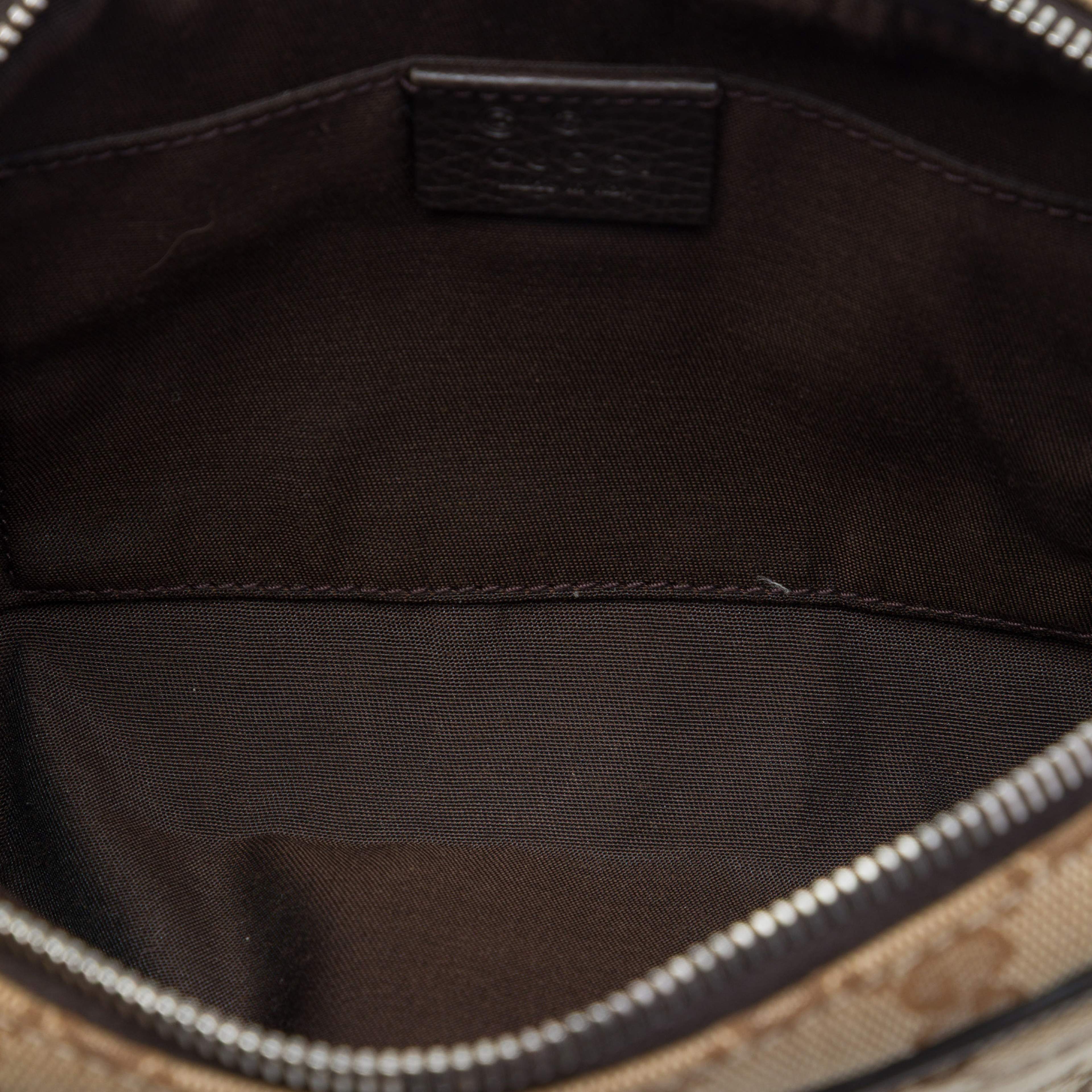 Gucci Gg Canvas Belt Bag, från Luxclusif, i färgen beige. Klicka för att öppna bilden i stort format