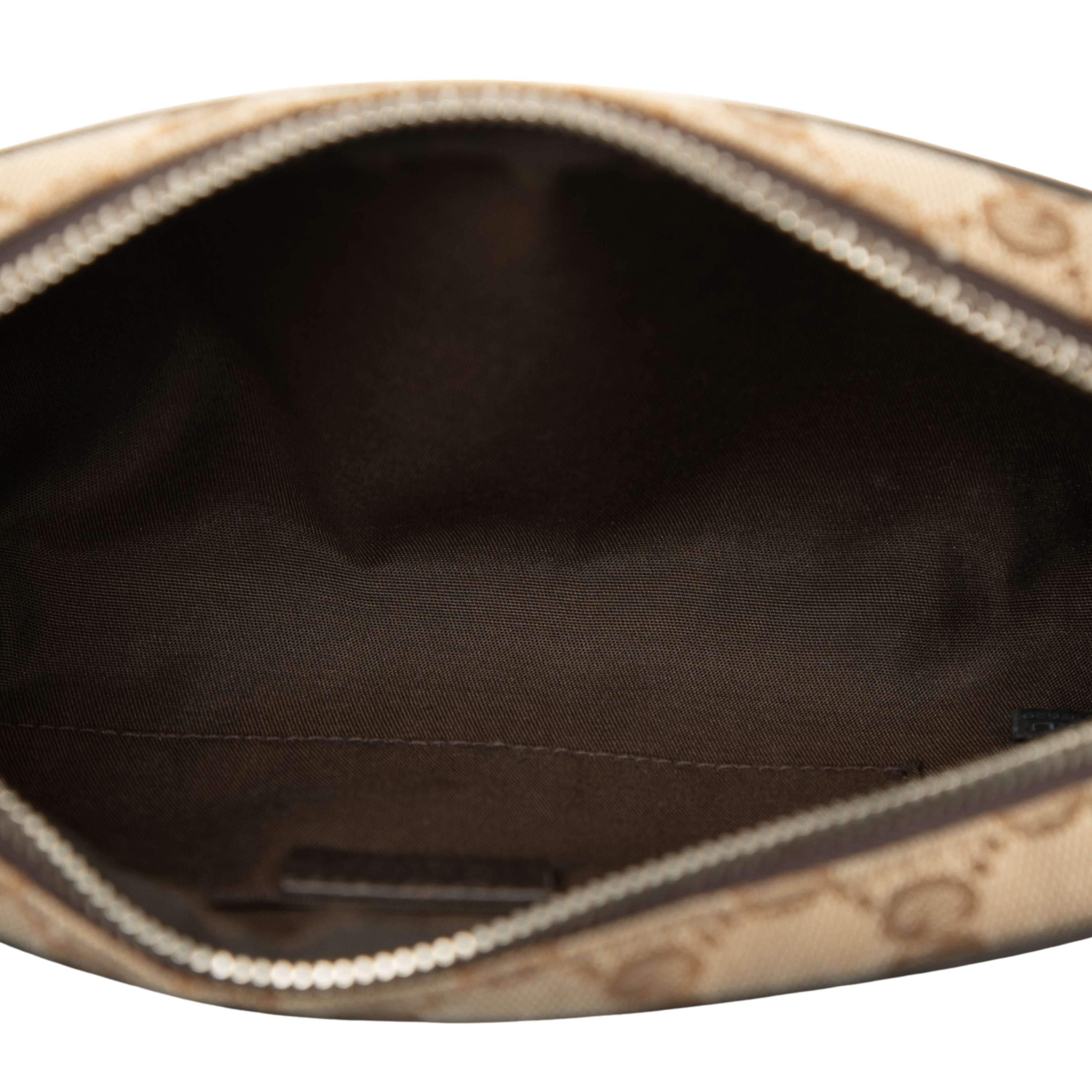 Gucci Gg Canvas Belt Bag, från Luxclusif, i färgen beige. Klicka för att öppna bilden i stort format