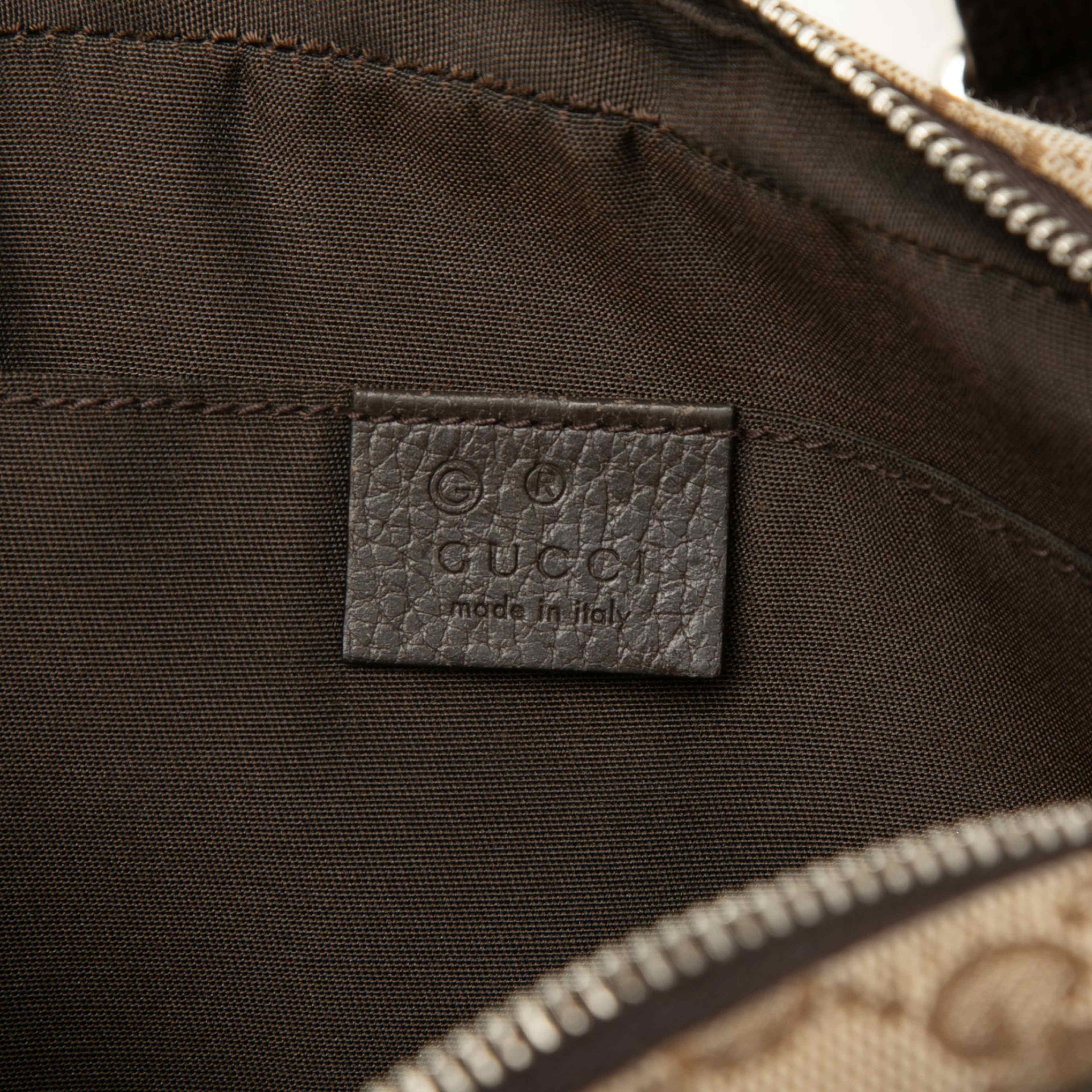 Gucci Gg Canvas Belt Bag, från Luxclusif, i färgen beige. Klicka för att öppna bilden i stort format