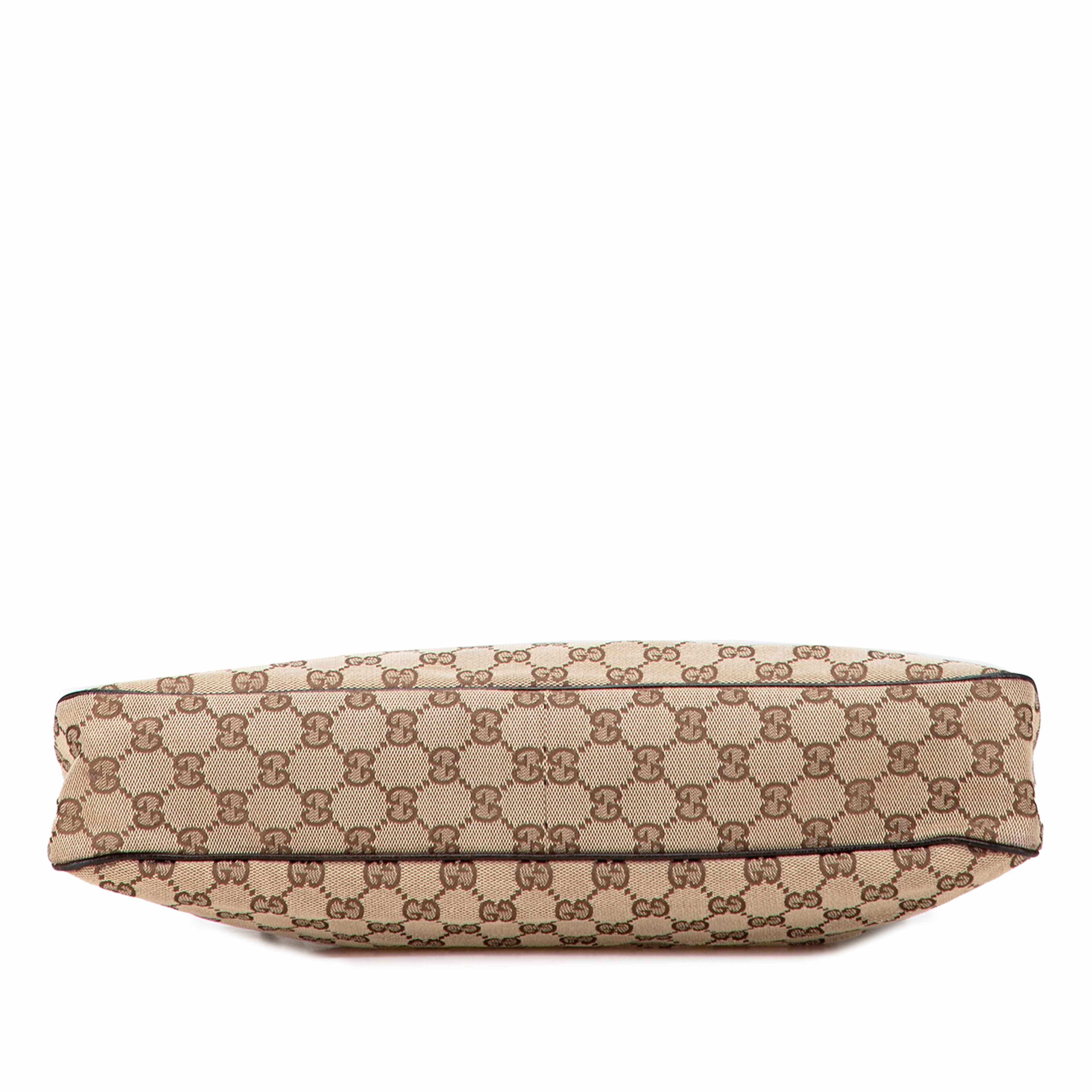 Gucci Gg Canvas Eclipse Tote, från Luxclusif, i färgen beige. Klicka för att öppna bilden i stort format