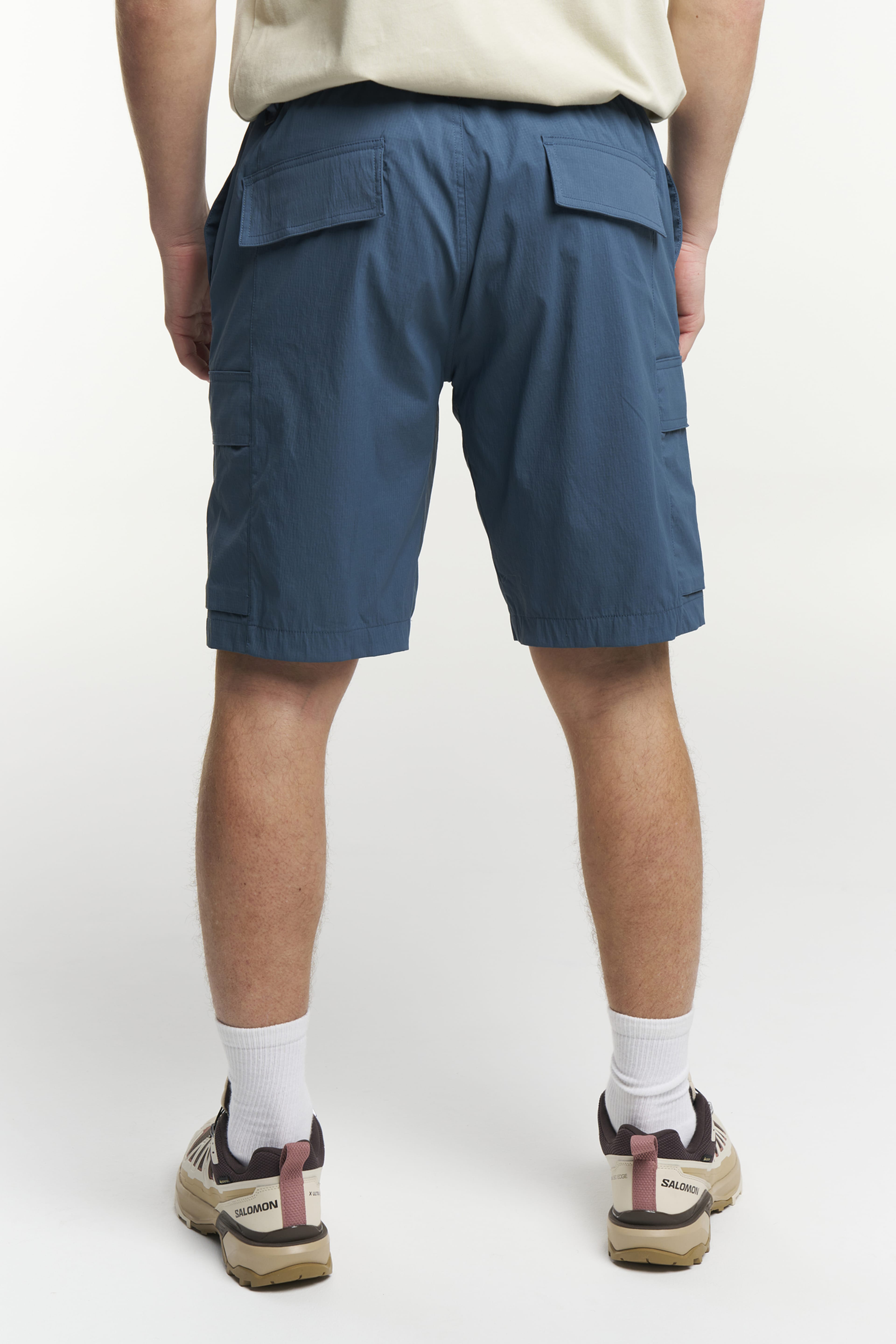 Camper Cargo Shorts Men, från Tenson, i färgen blågrå. Klicka för att öppna bilden i stort format