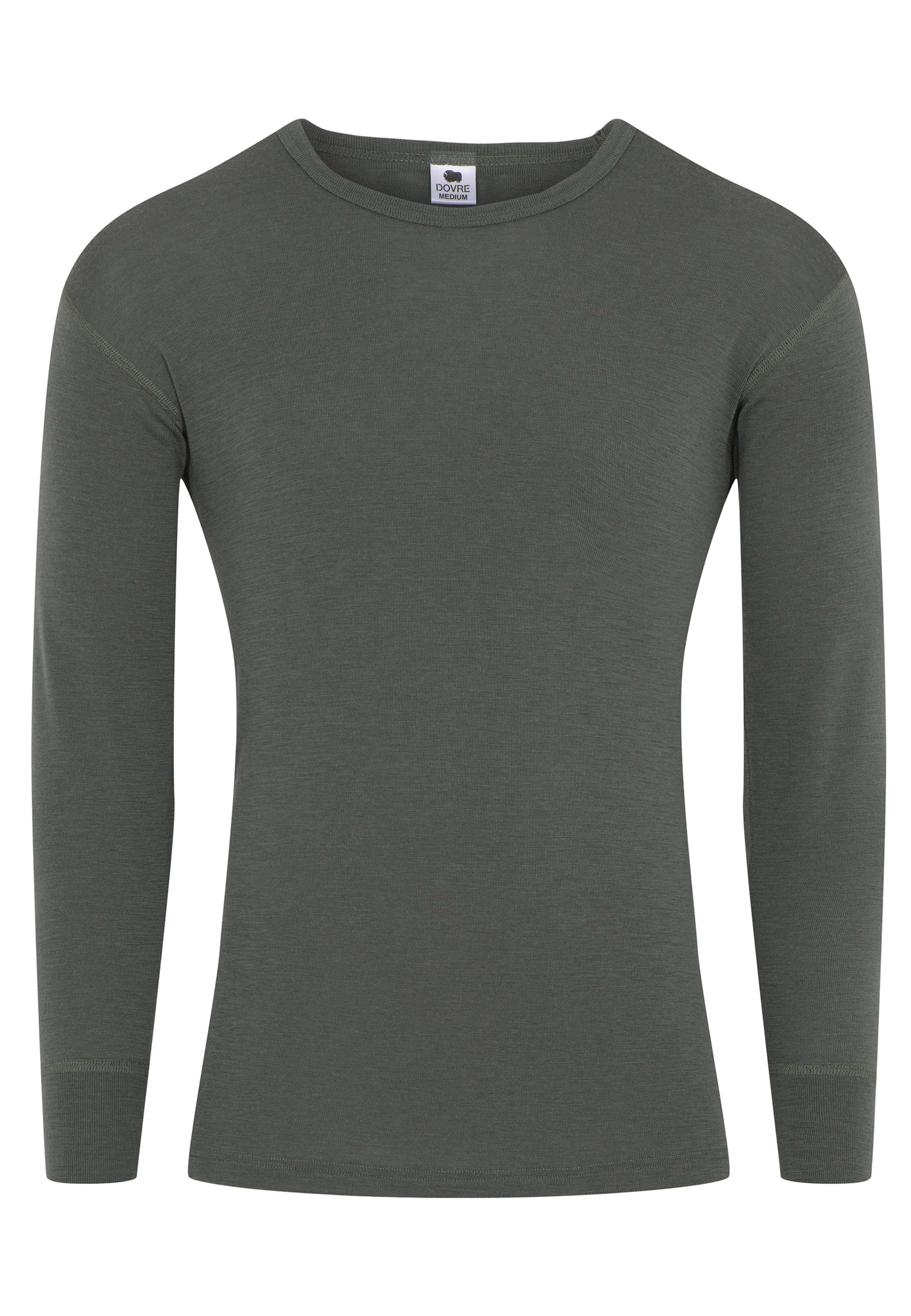 2-pack Långärmade T-shirts | Merinoull | Vit