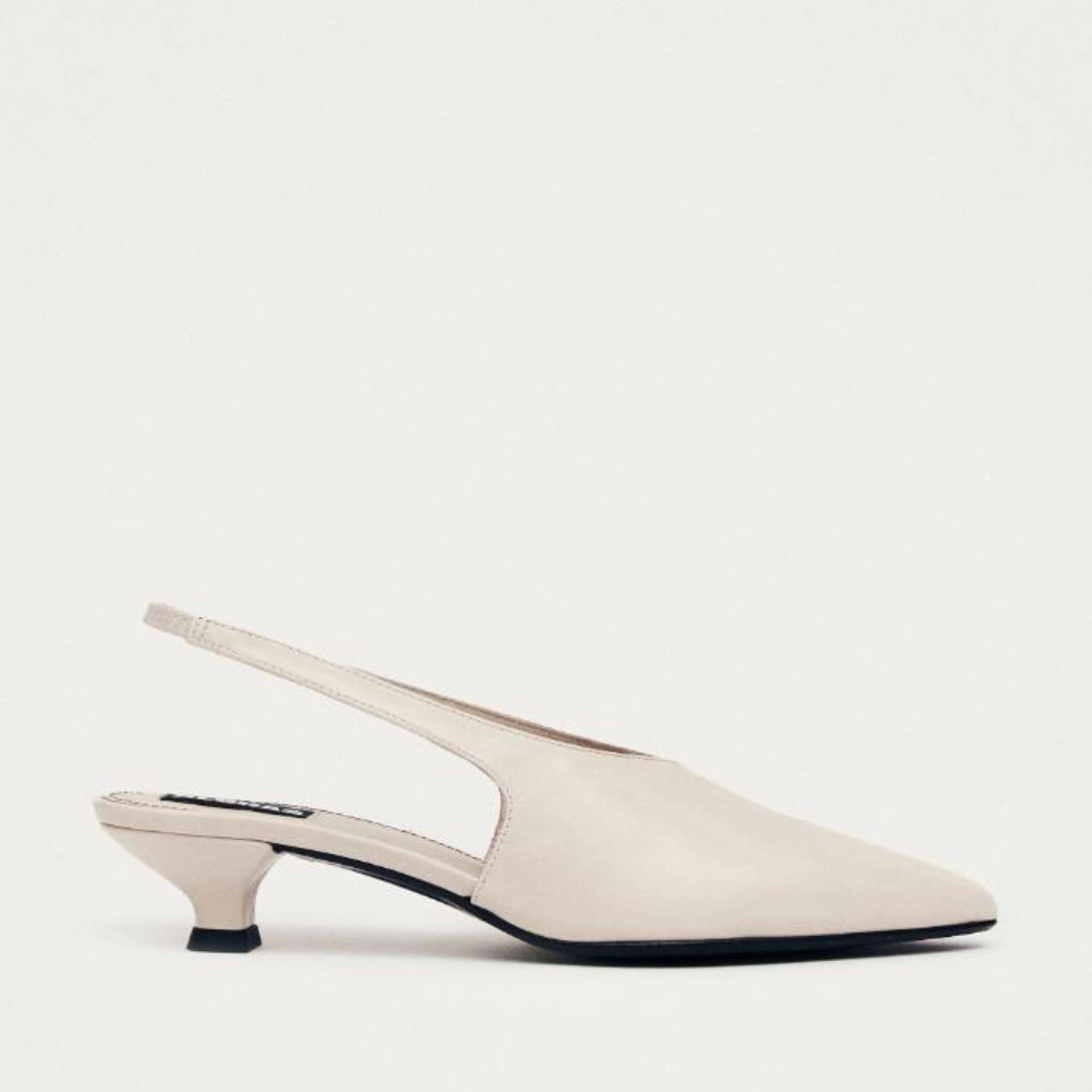 Eros Cream Leather Pumps