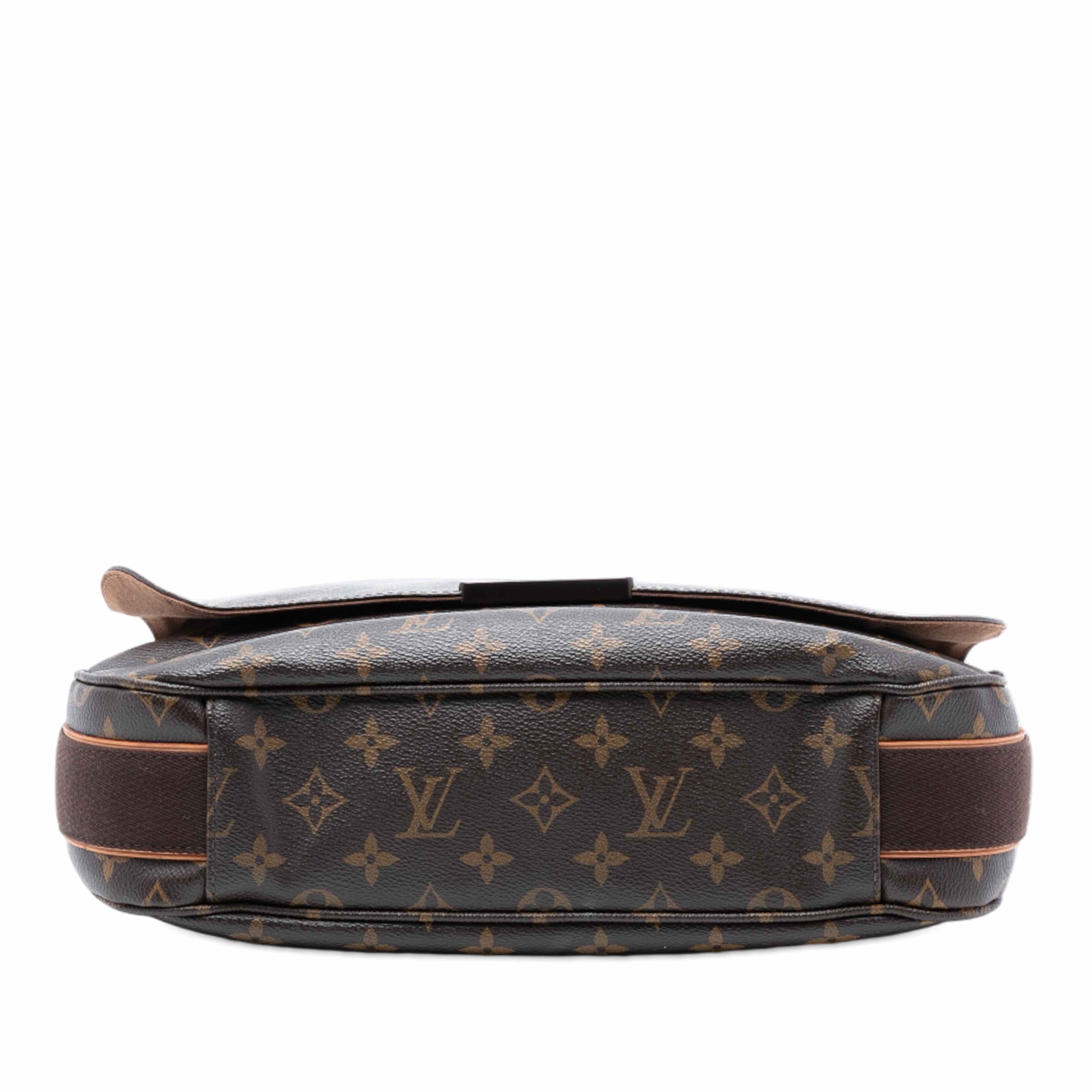 Louis Vuitton Monogram Beaubourg Messenger Mm, från Luxclusif, i färgen brown. Klicka för att öppna bilden i stort format