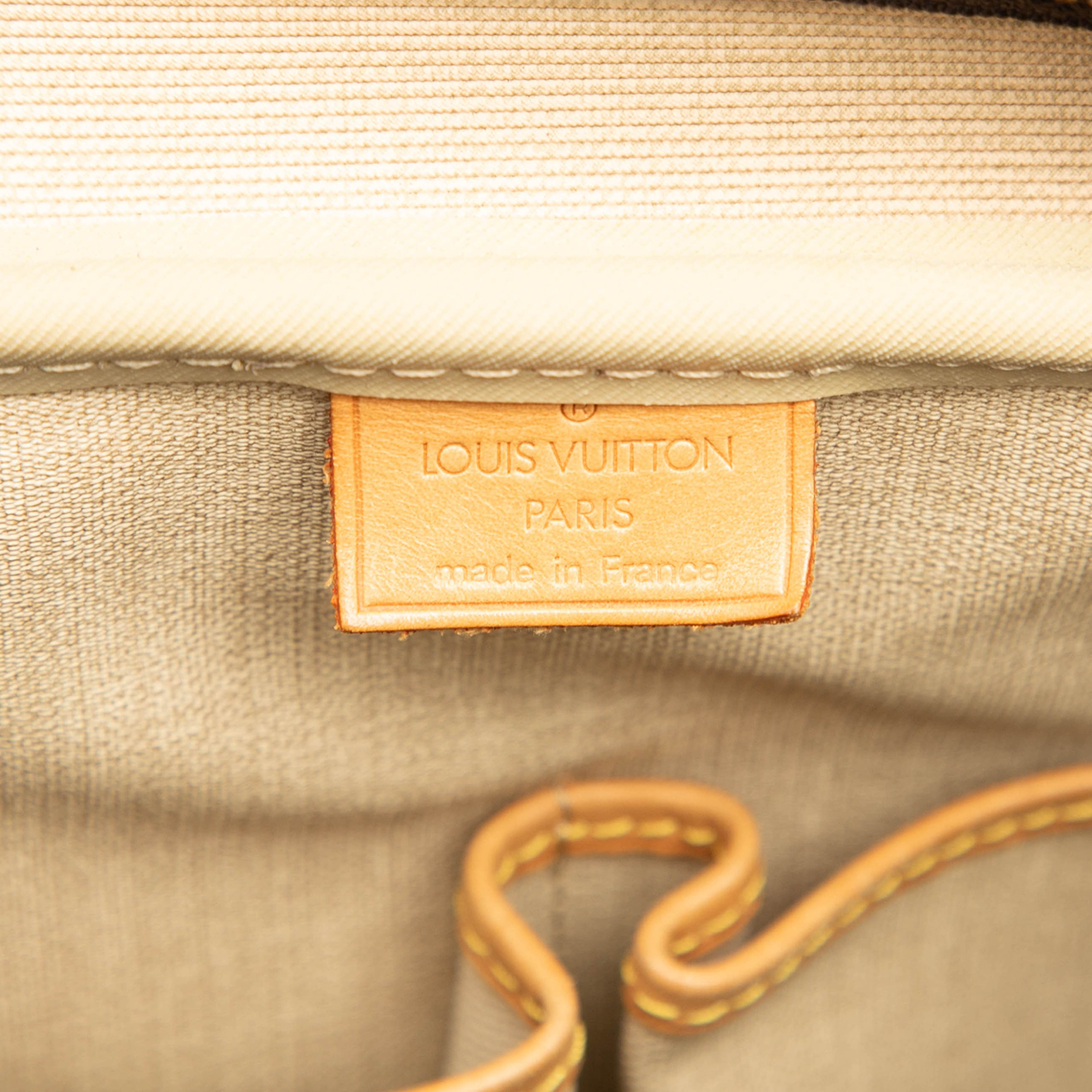 Louis Vuitton Monogram Deauville, från Luxclusif, i färgen brown. Klicka för att öppna bilden i stort format