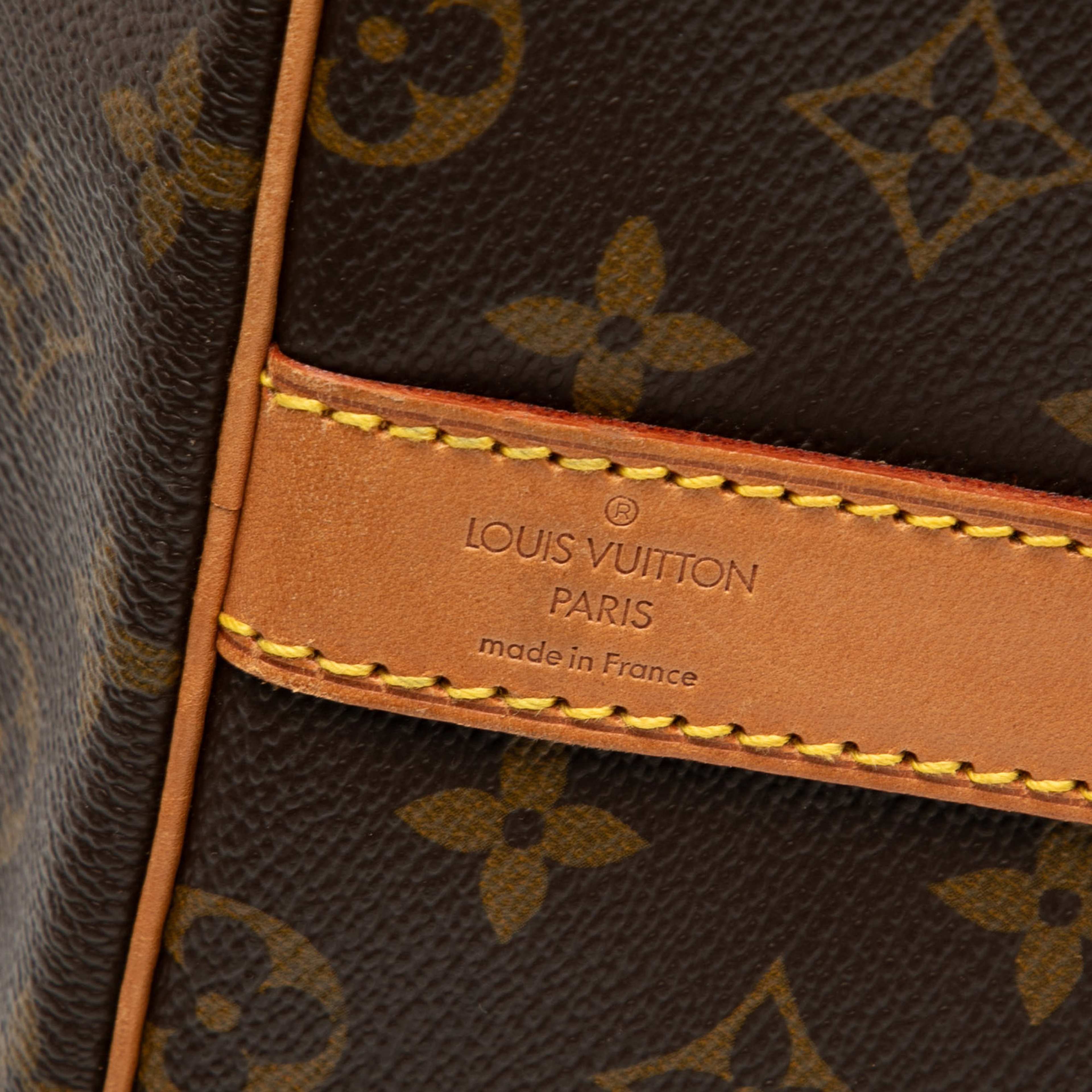 Louis Vuitton Monogram Keepall Bandouliere 60, från Luxclusif, i färgen brown. Klicka för att öppna bilden i stort format