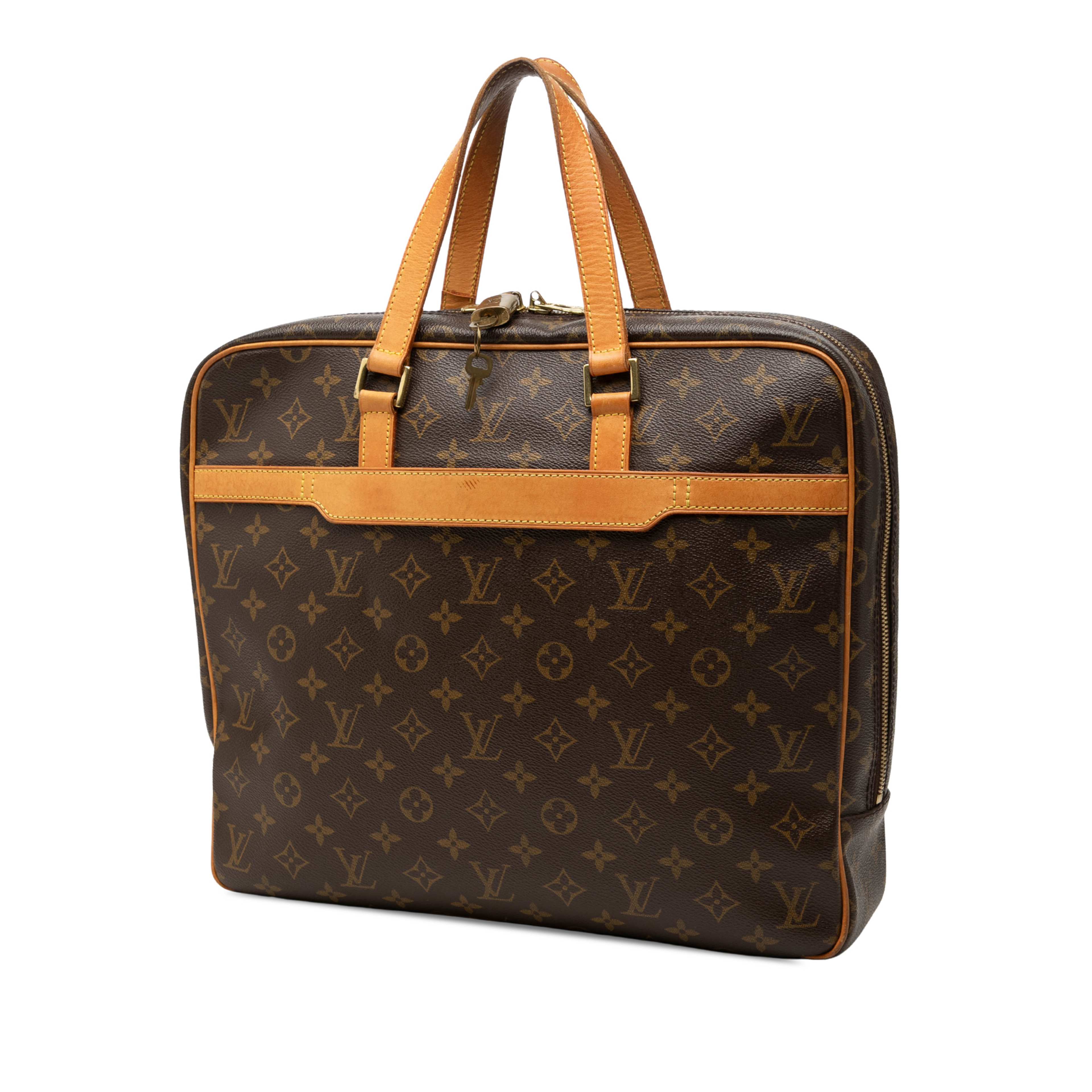 Louis Vuitton Monogram Porte Documents Pegase, från Luxclusif, i färgen brun. Klicka för att öppna bilden i stort format