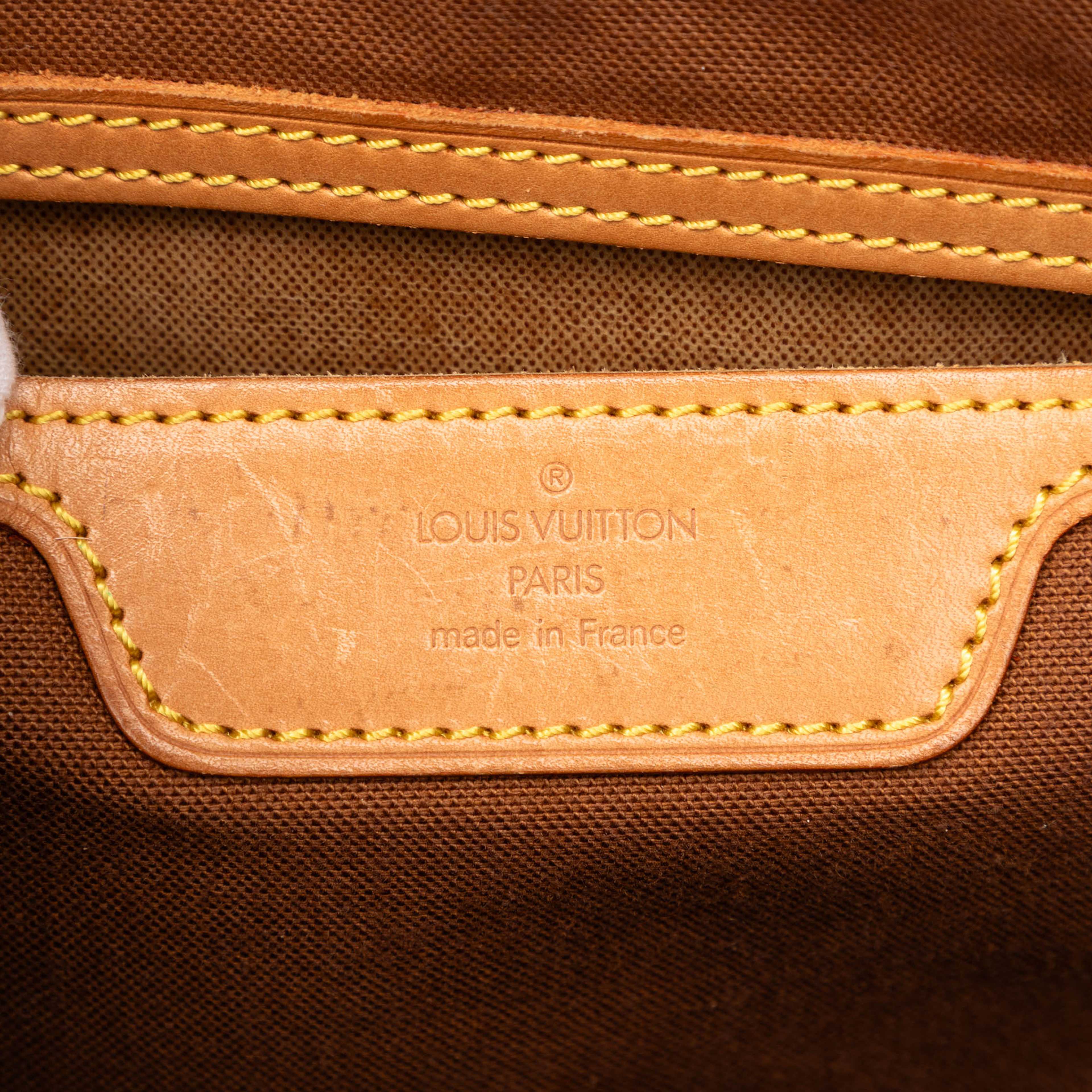 Louis Vuitton Monogram Sac Flanerie 45, från Luxclusif, i färgen brown. Klicka för att öppna bilden i stort format