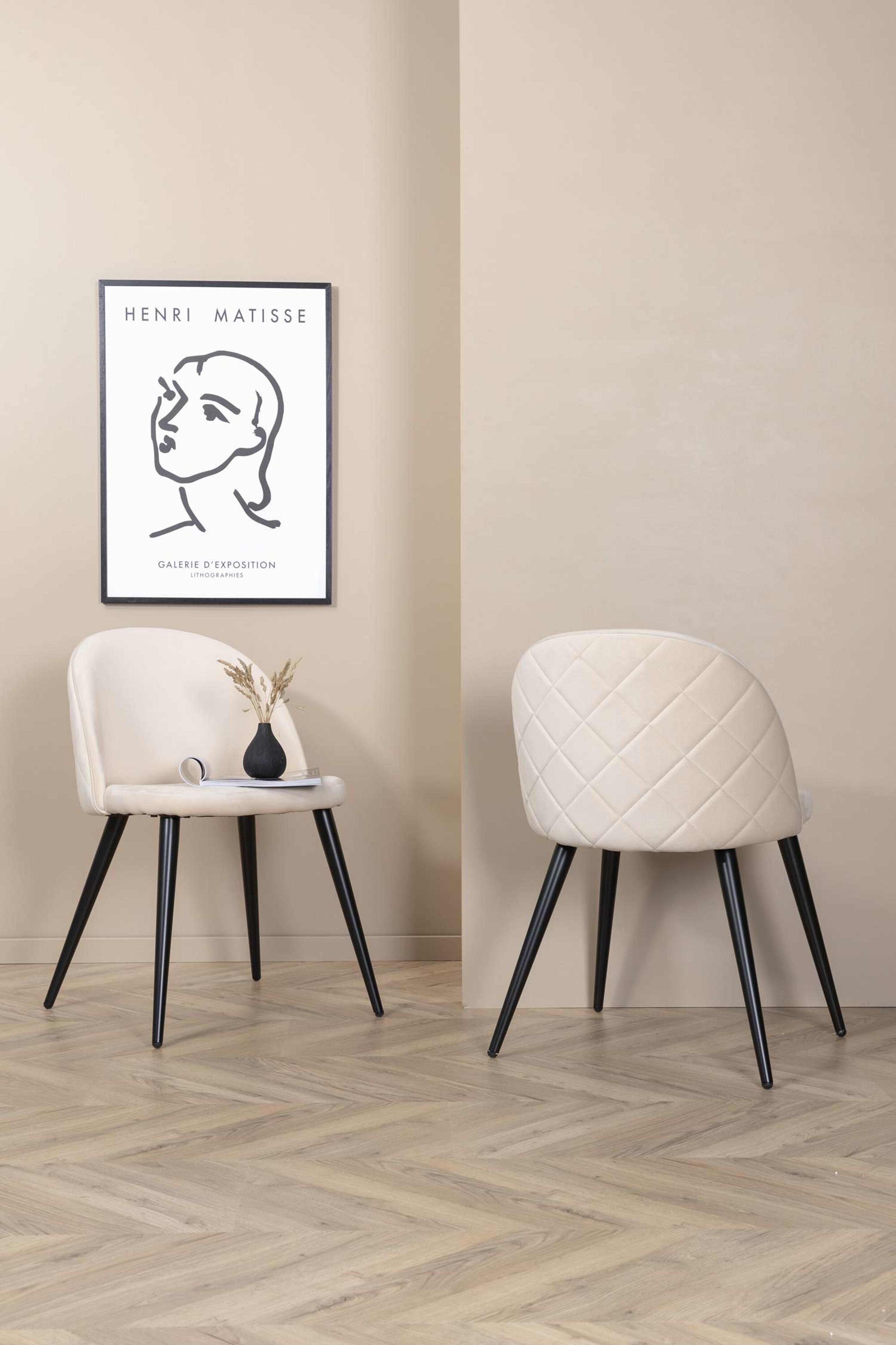 Velvet Matstol 2-pack