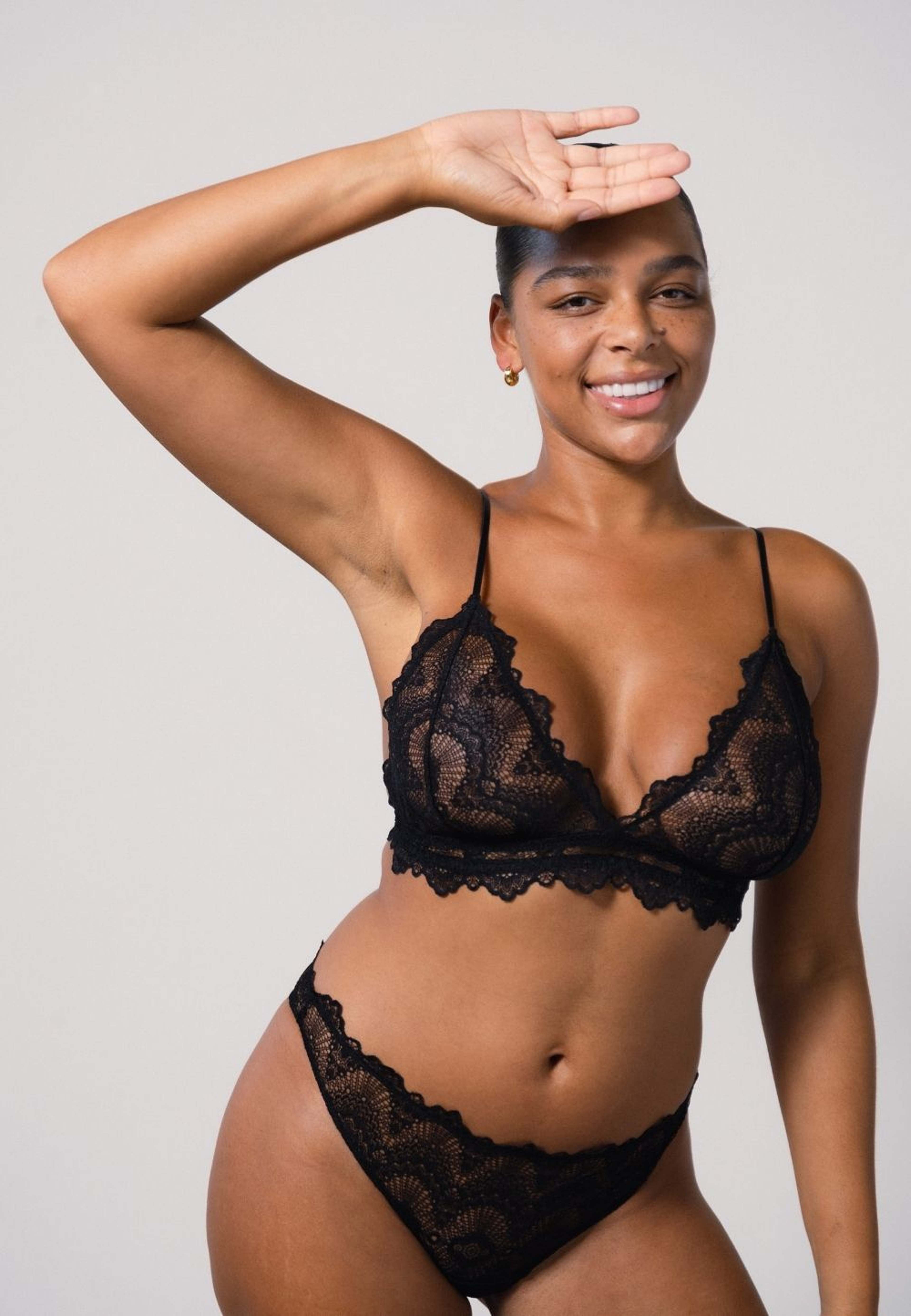 Lace Triangle Bralette