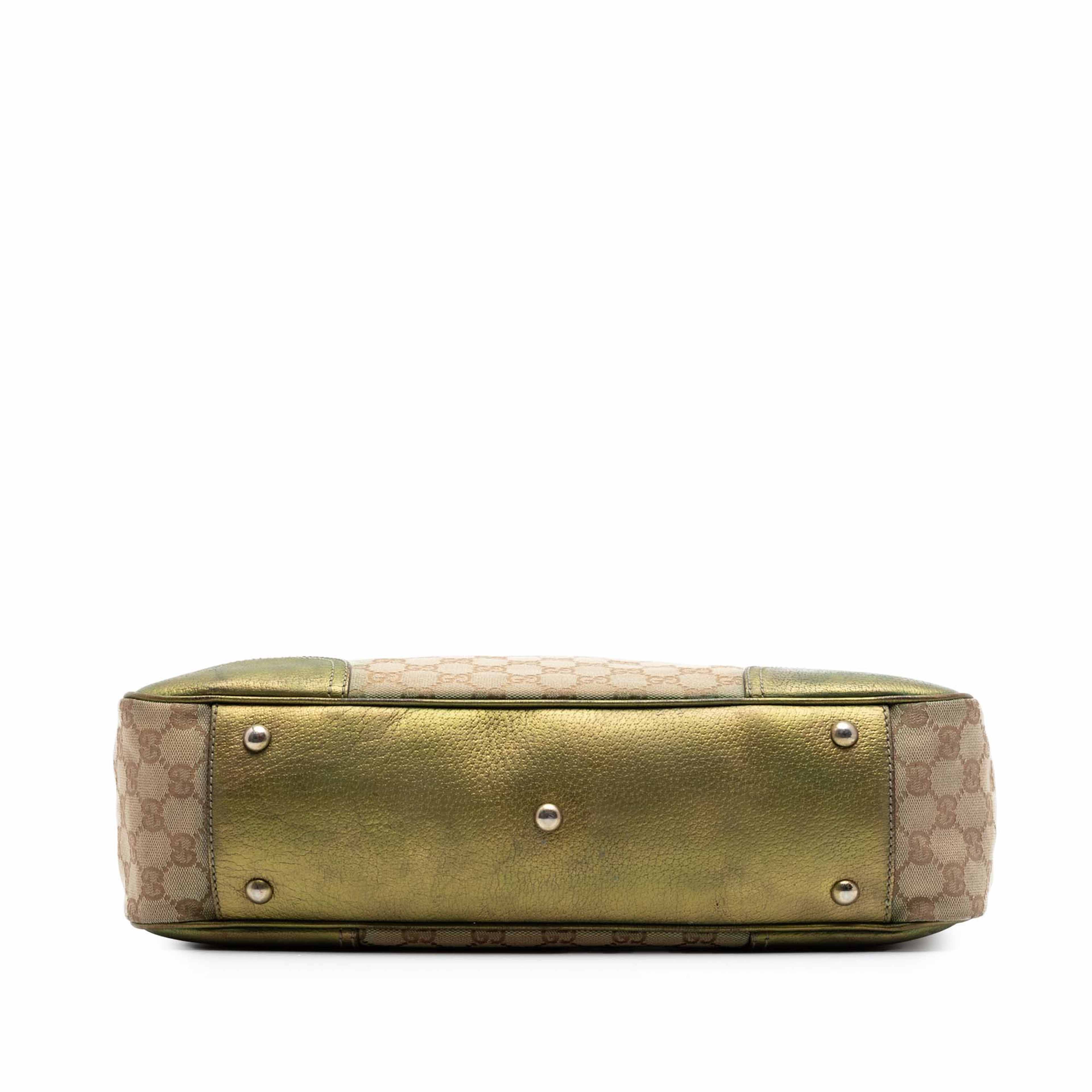 Gucci Gg Canvas Princy Tote, från Luxclusif, i färgen beige. Klicka för att öppna bilden i stort format