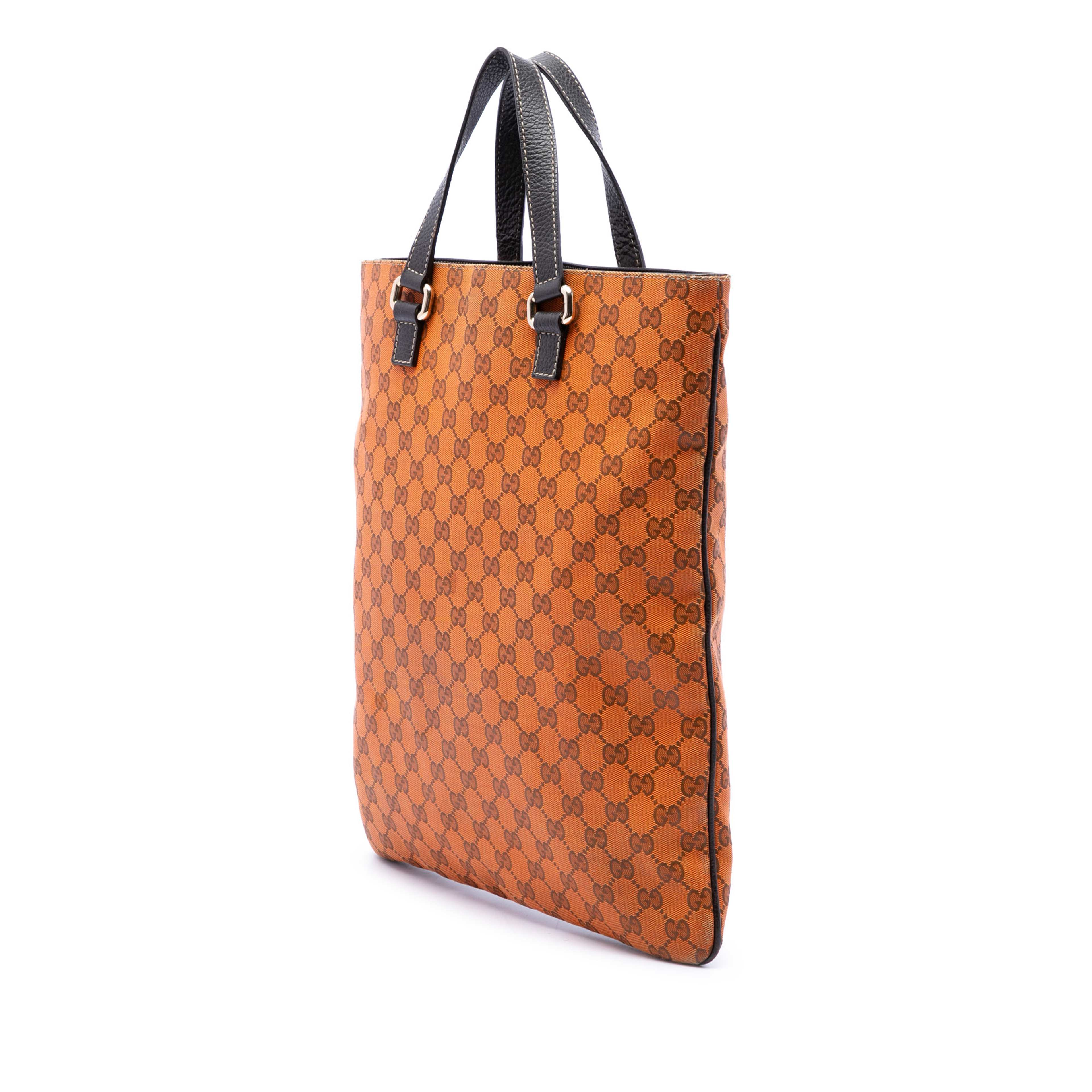 Gucci Gg Canvas Tote, från Luxclusif, i färgen orange. Klicka för att öppna bilden i stort format