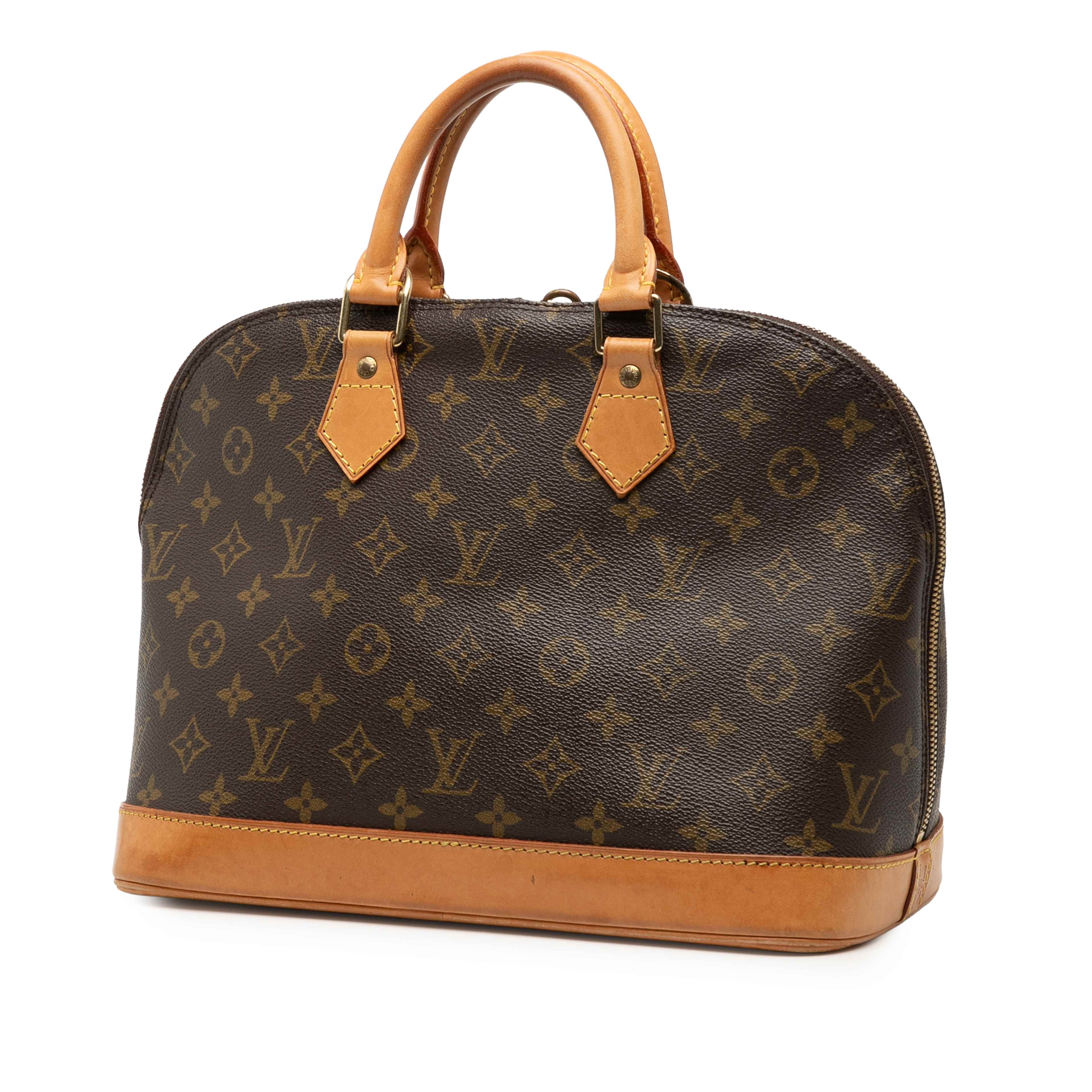 Louis Vuitton Monogram Alma Pm, från Luxclusif, i färgen brown. Klicka för att öppna bilden i stort format